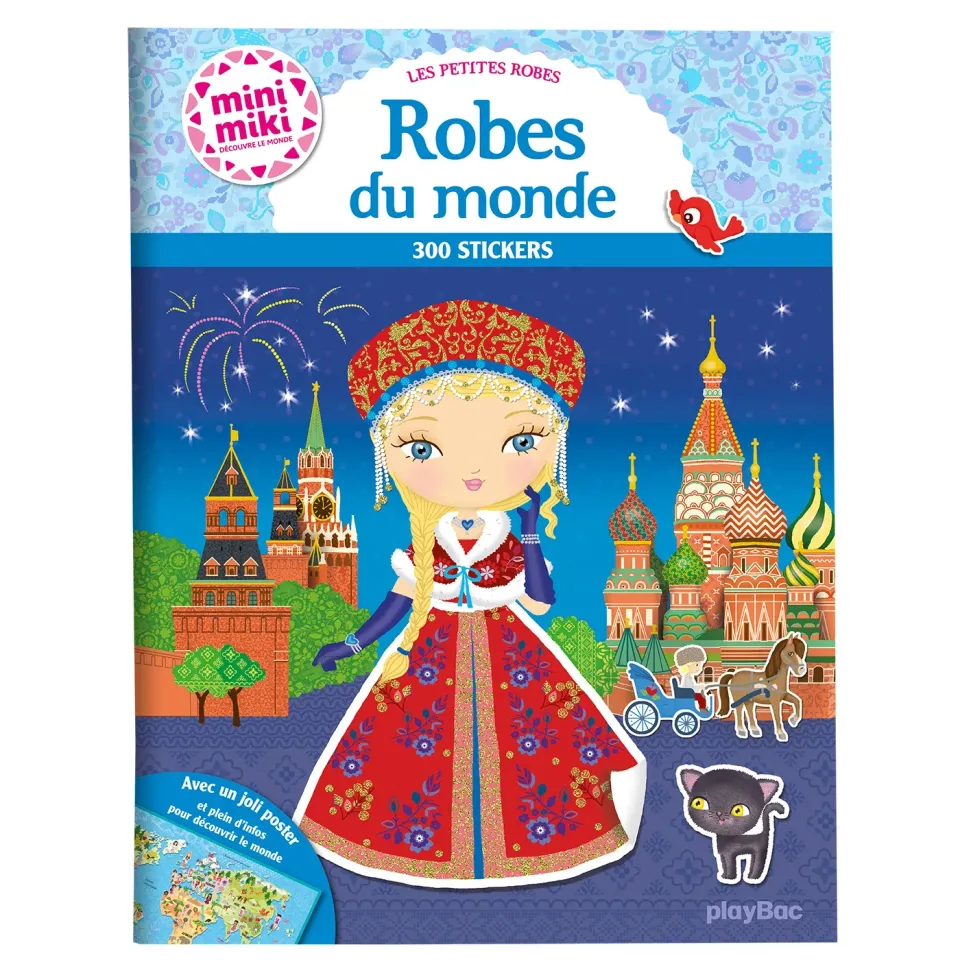 Minimiki Robes du monde autocollants ED. 2020 dès 5 ans