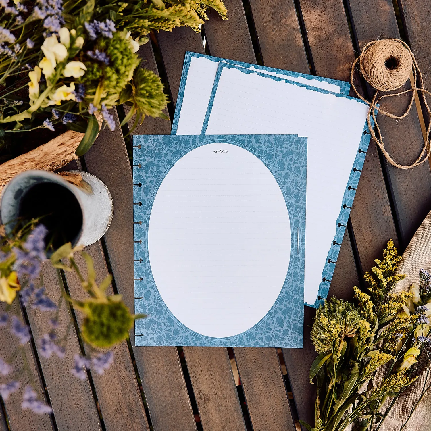 Happy Planner Shadow Fields recharge Big pointillé ligné 40