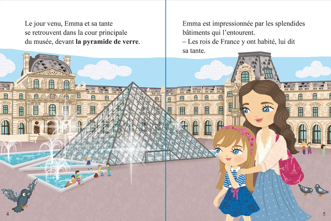 Minimiki Emma et le mystère de la Joconde livre tome 26