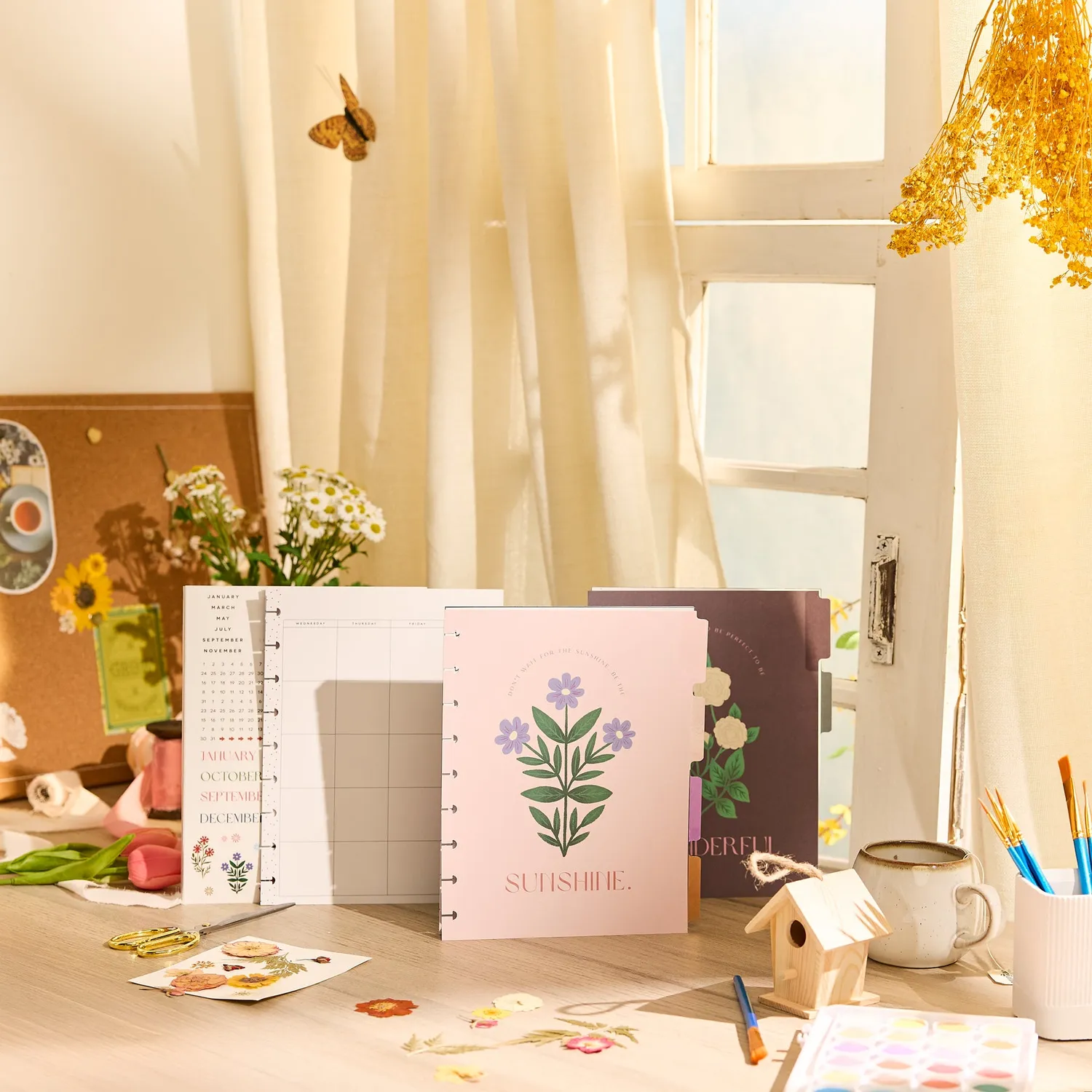 Happy Planner Spring Tapestry extension Classic florale
