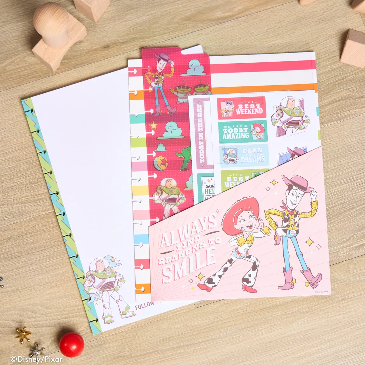 Happy Planner Toy Story 30 ans pack accessoires Big anniversaire