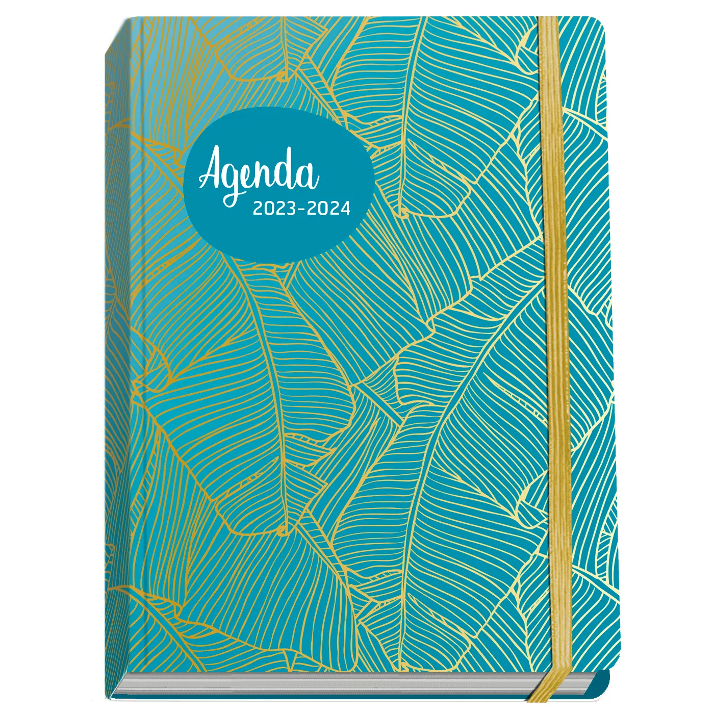 Frigobloc Famille organisée agenda de poche 2024 bleu