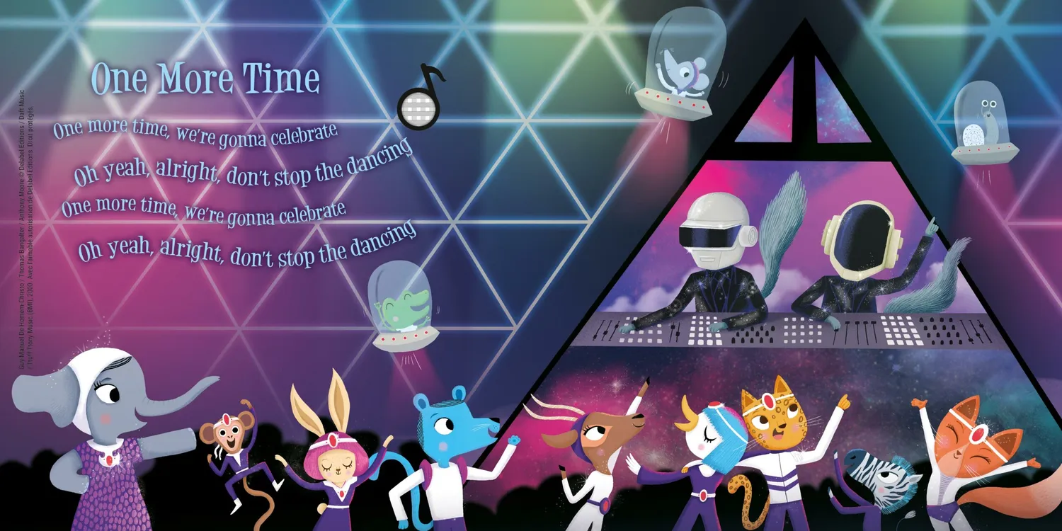 Frigobloc Mon premier Daft Punk livre musical sonore