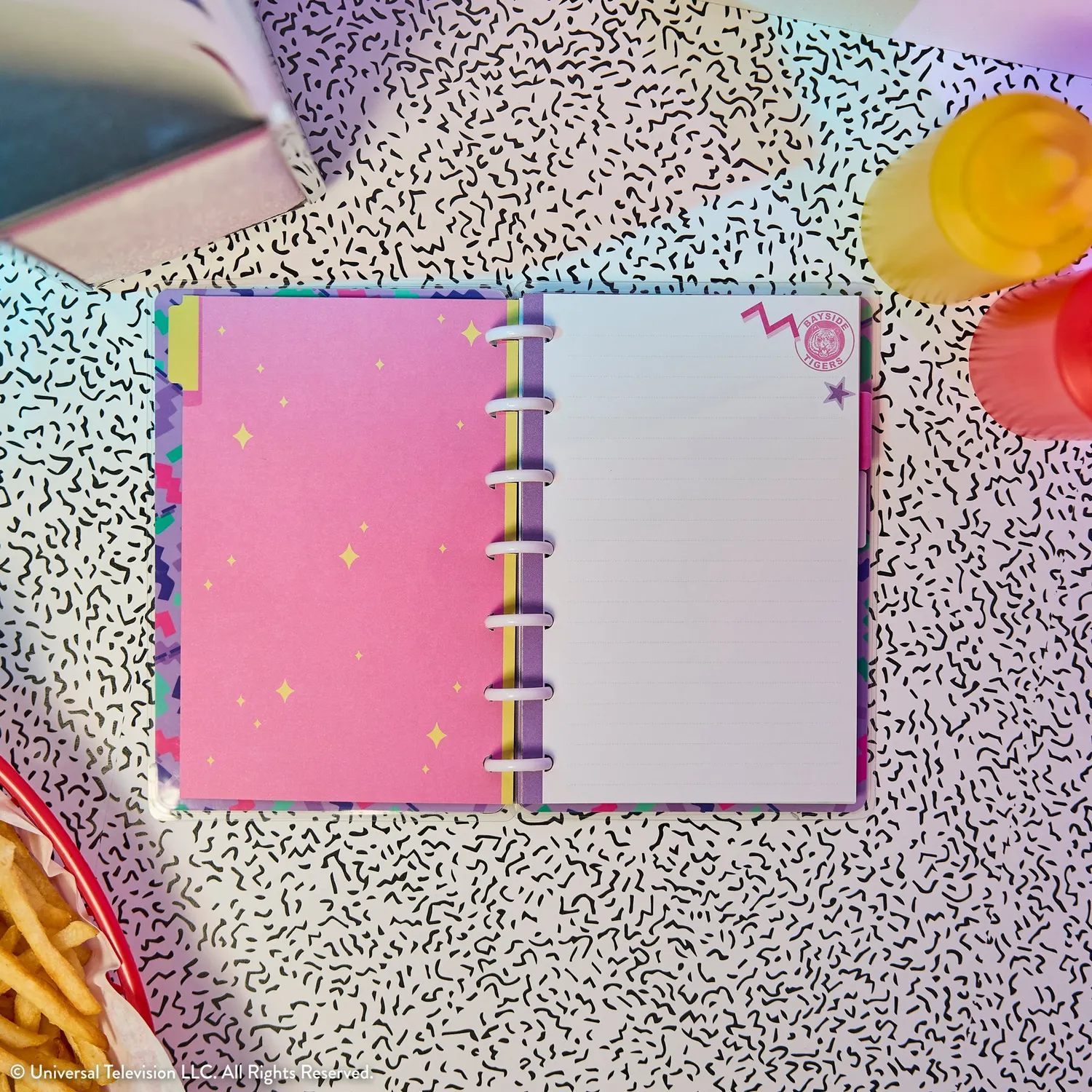 Happy Planner Saved By The Bell Mini carnet pointillé 60 feuilles