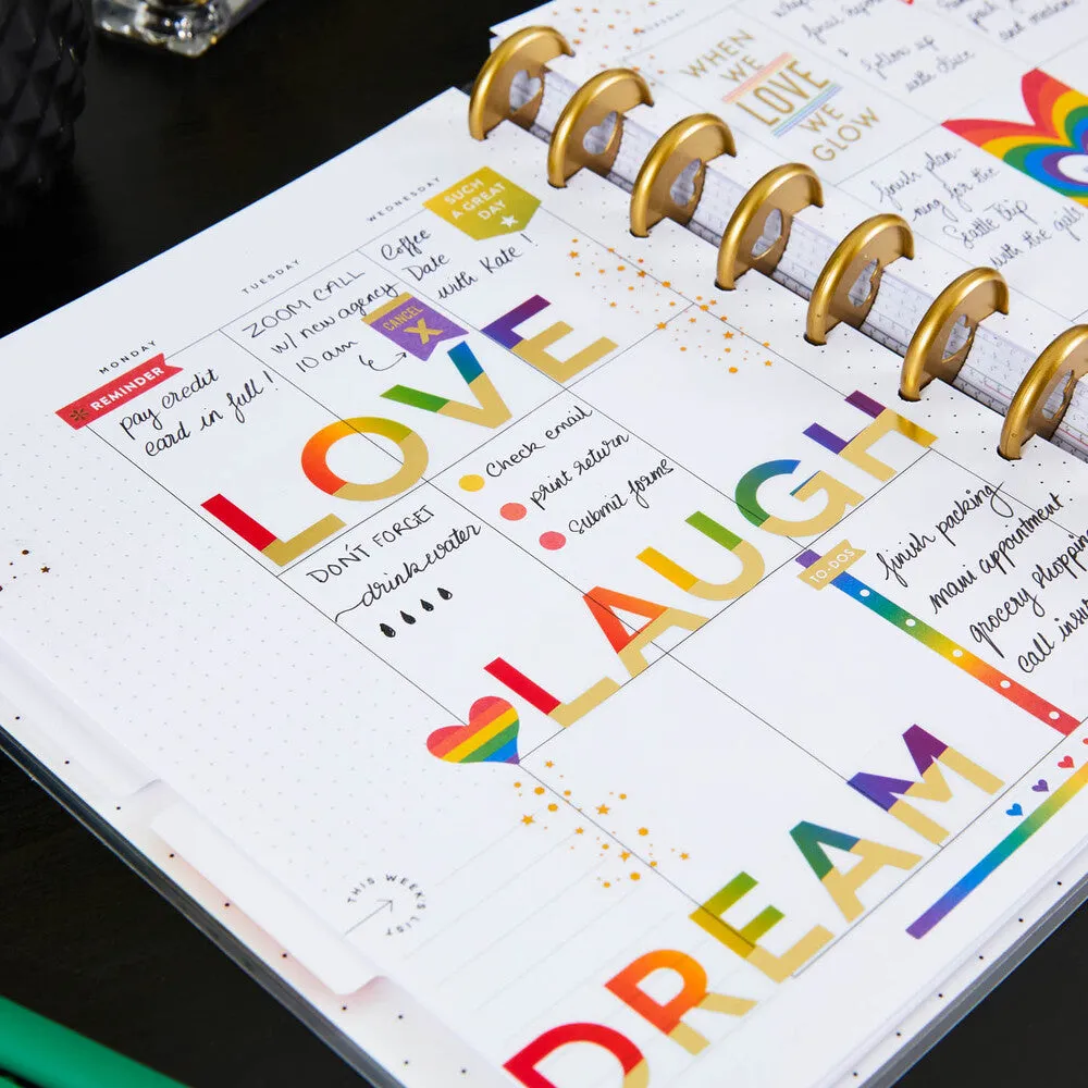 Happy Planner Pride stickers value pack 1094