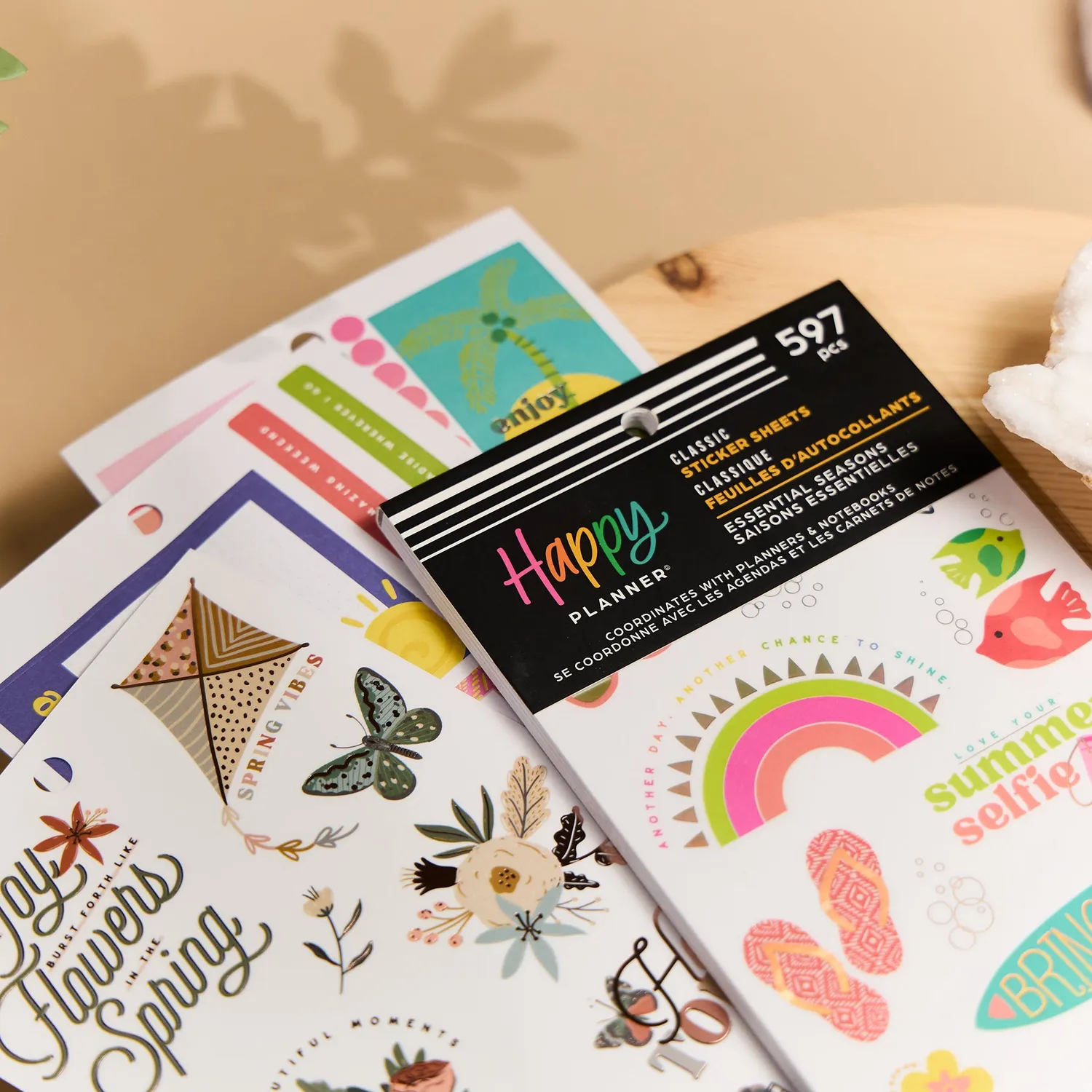 Happy Planner Seasonal bundle stickers 4 livres