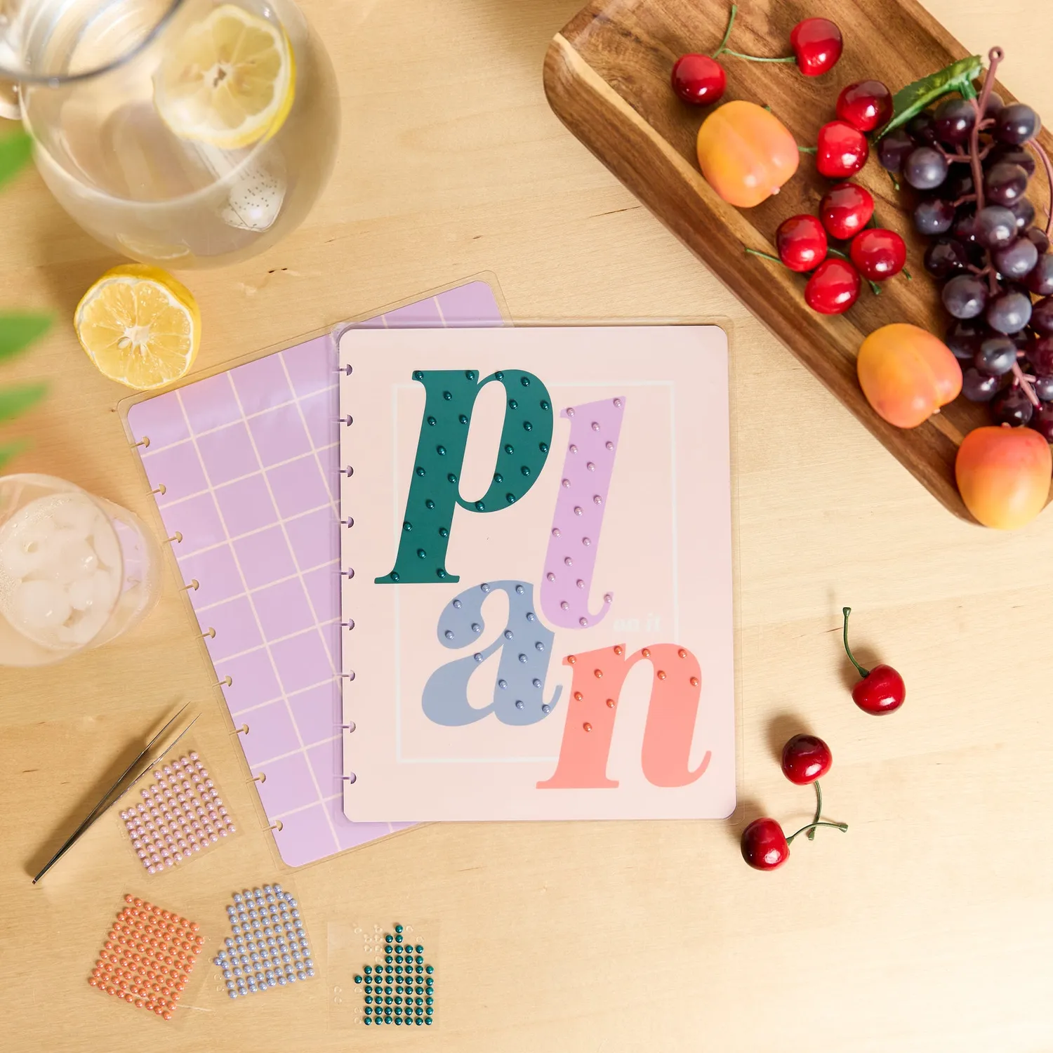 Happy Planner Big Plans Classic couverture agenda déco à bijoux