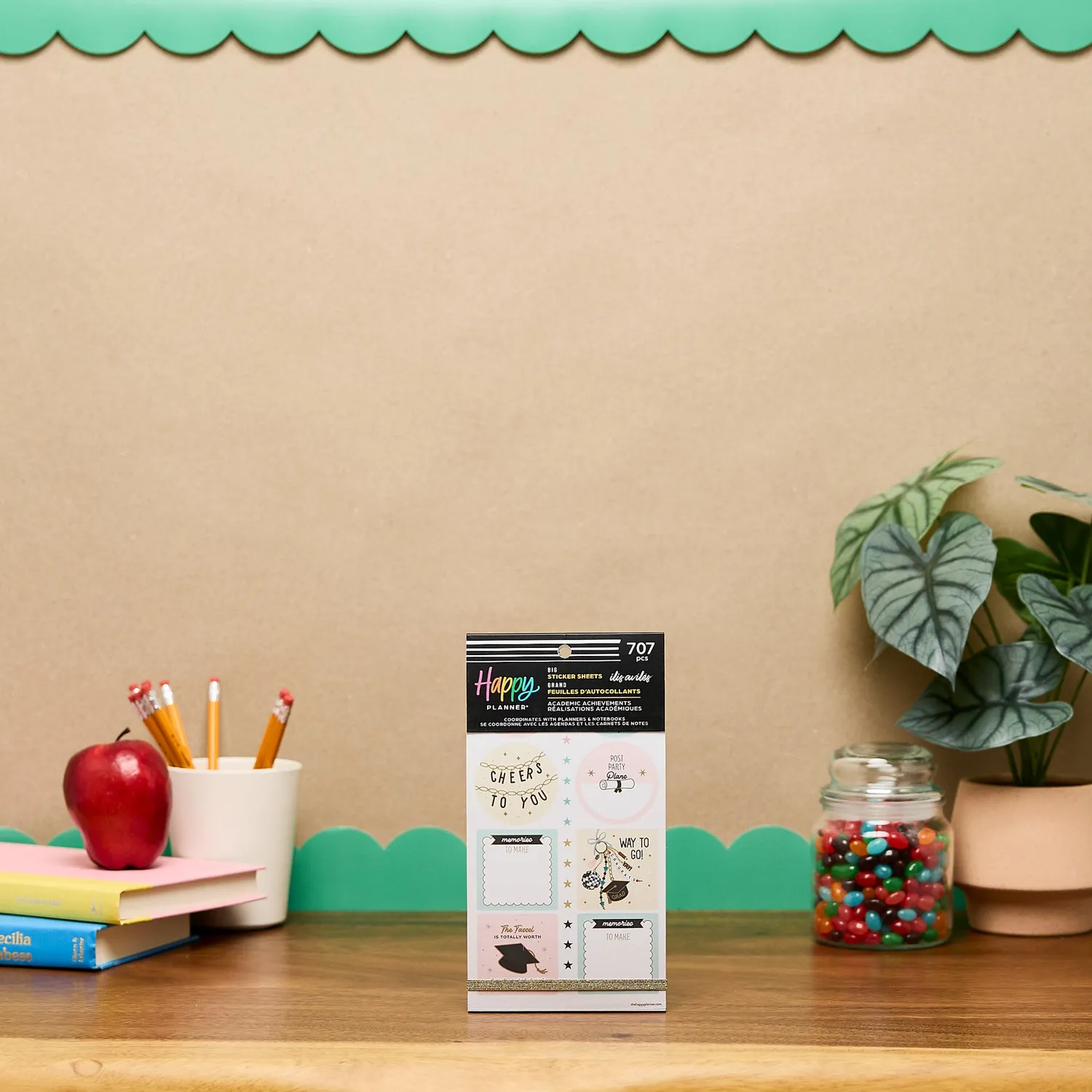 Me & My Big Ideas Academic carnet stickers école 30 planches