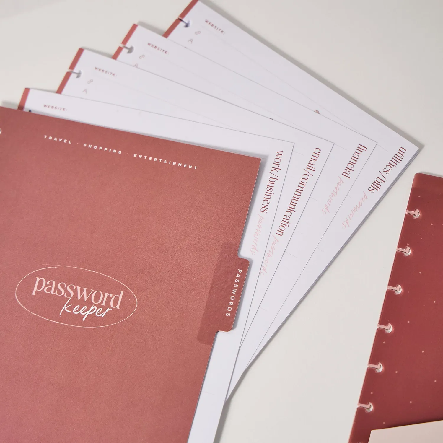 Happy Planner Rise & Align extension mots de passe Classic