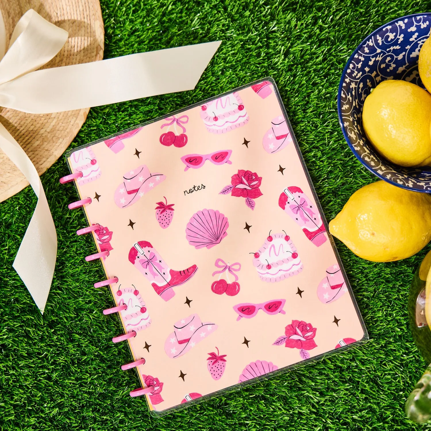 Happy Planner Happy Little Vibes Classic carnet pointillé 60 feuilles