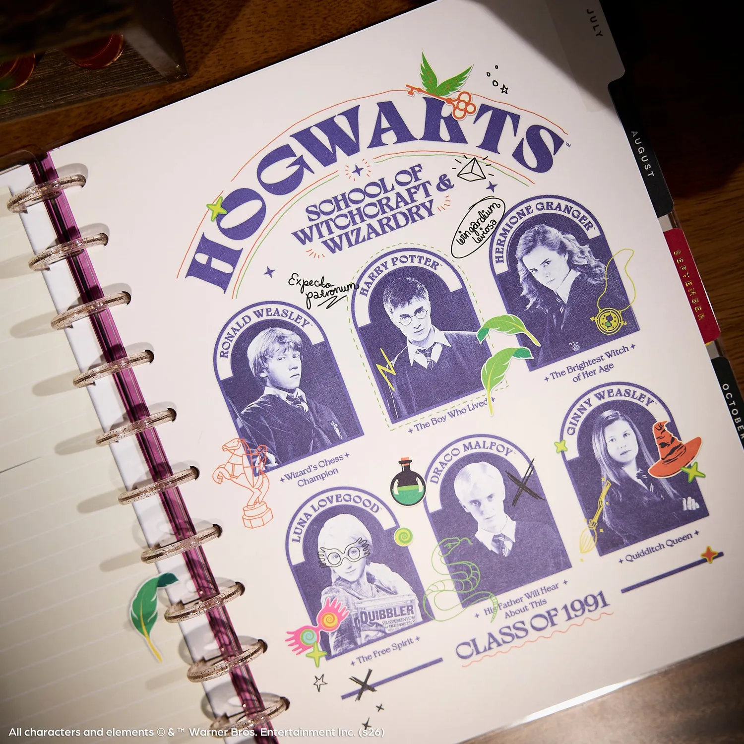 Happy Planner Harry Potter Big Teacher Box Kit agenda enseignant