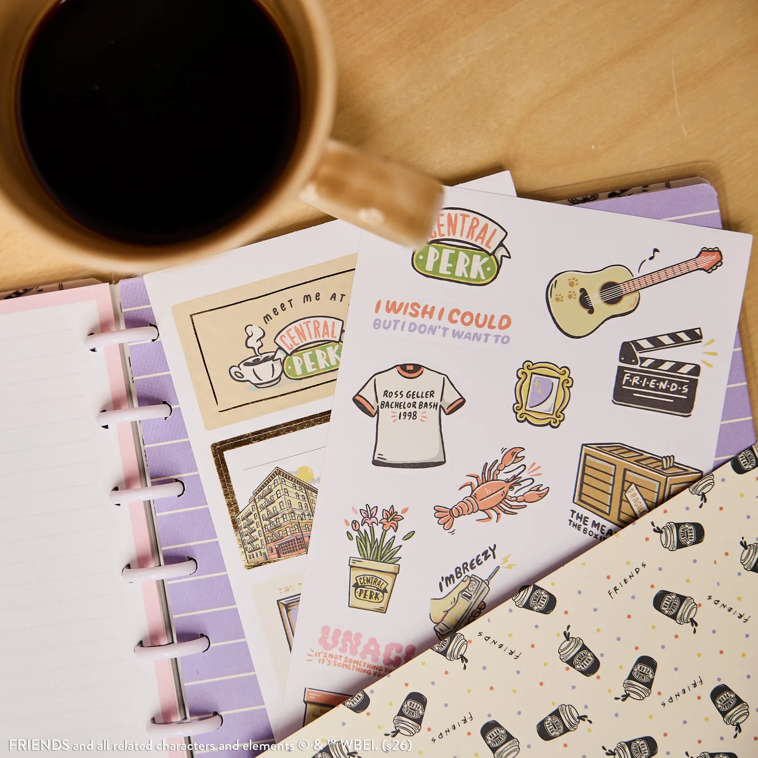 Happy Planner Friends pack accessoires agenda Classic Friends