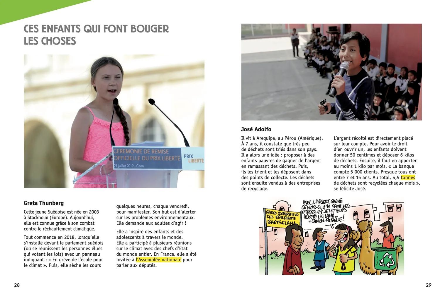 Le Petit Quotidien La planète et ses défis livre enfant édition 2021