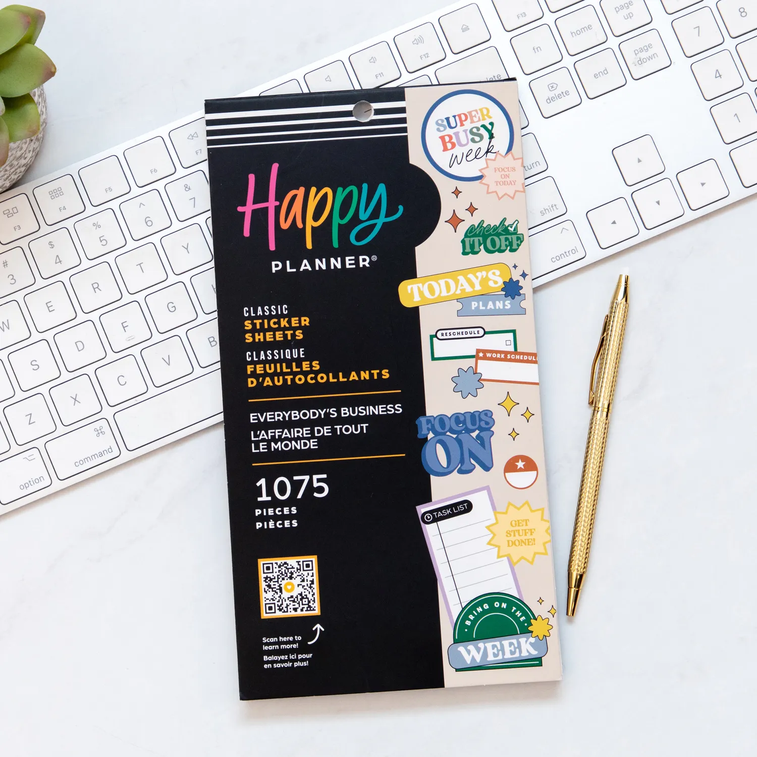 Happy Planner Everybody's Business Value Pack stickers 1075 business