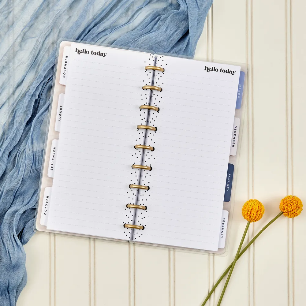 Happy Planner Simple Essentials recharge papier pointillé 60 feuilles