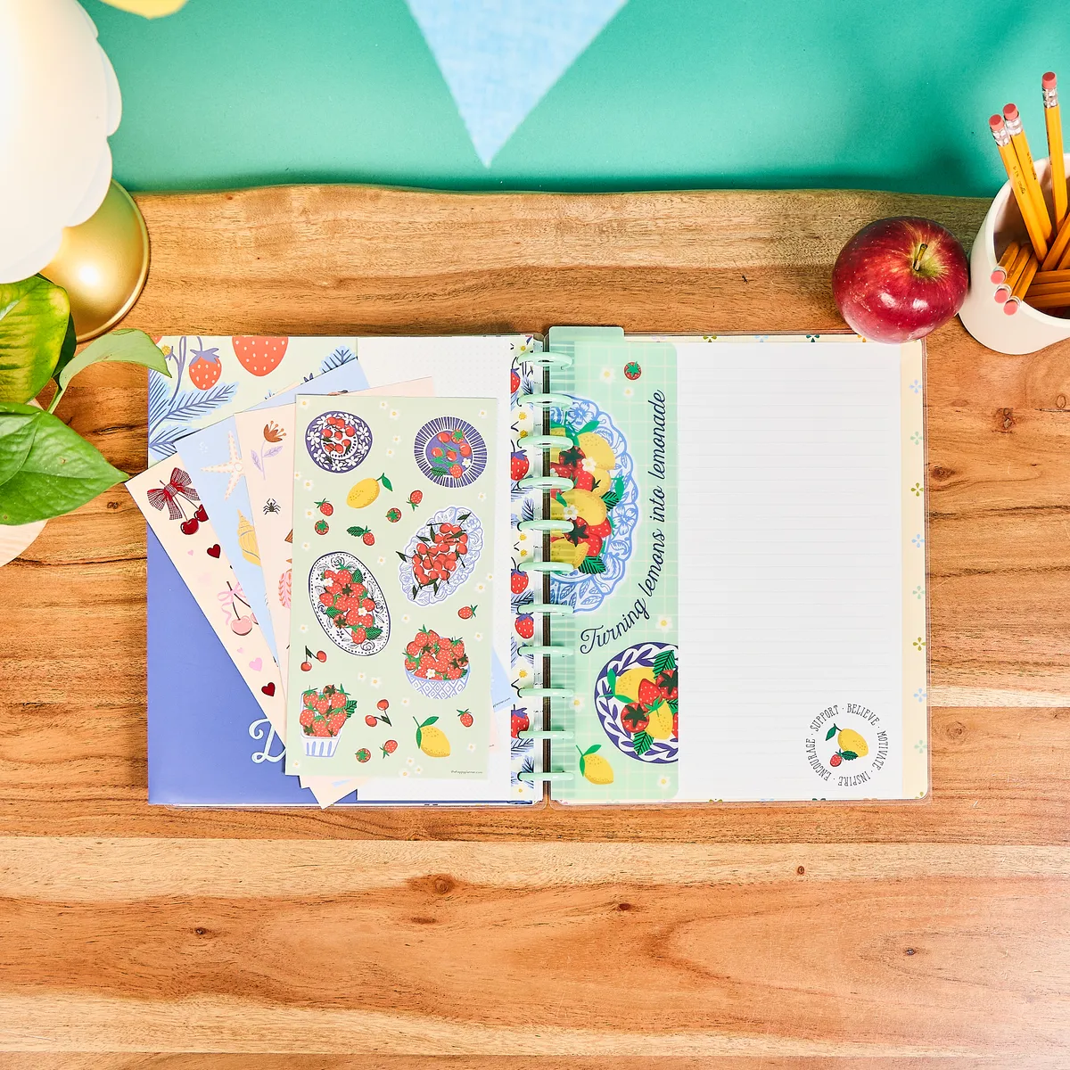 Happy Planner Teaching Seasons pack accessoires big saisonnier