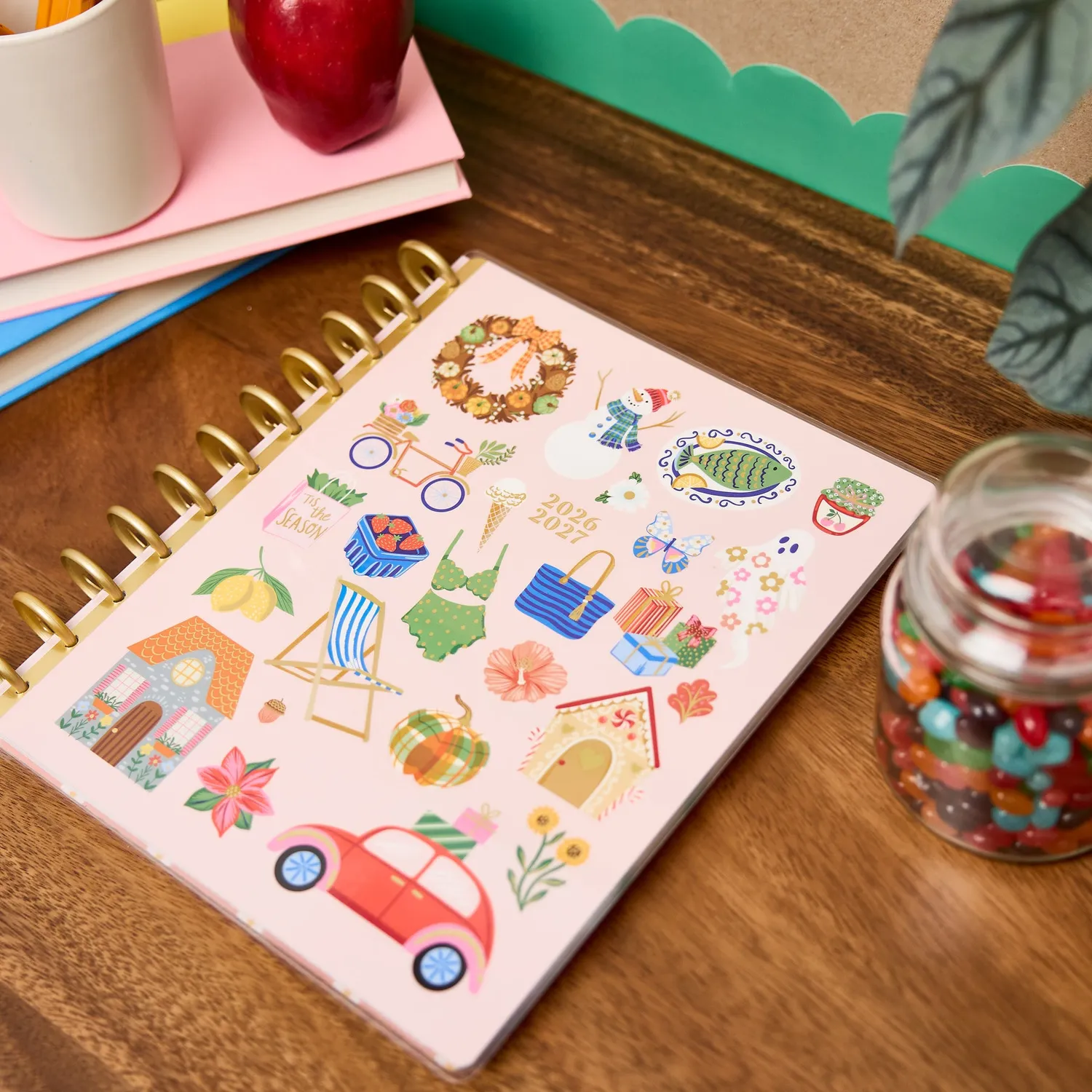 Happy Planner Seasonal Joy agenda enseignant 2026-2027 Big