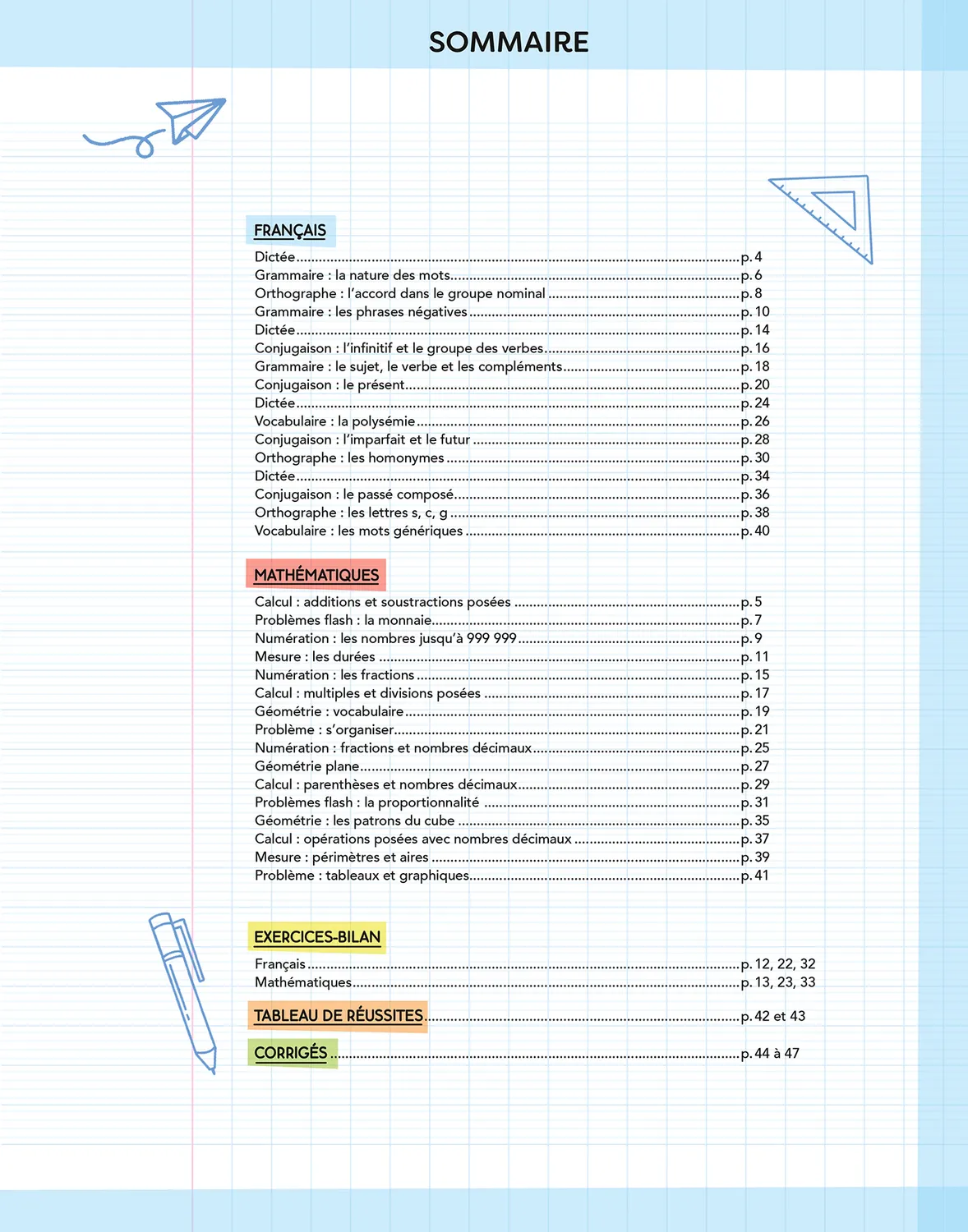 Frigobloc Incollables C’est moi la maîtresse CM1 cahier 9-10 ans