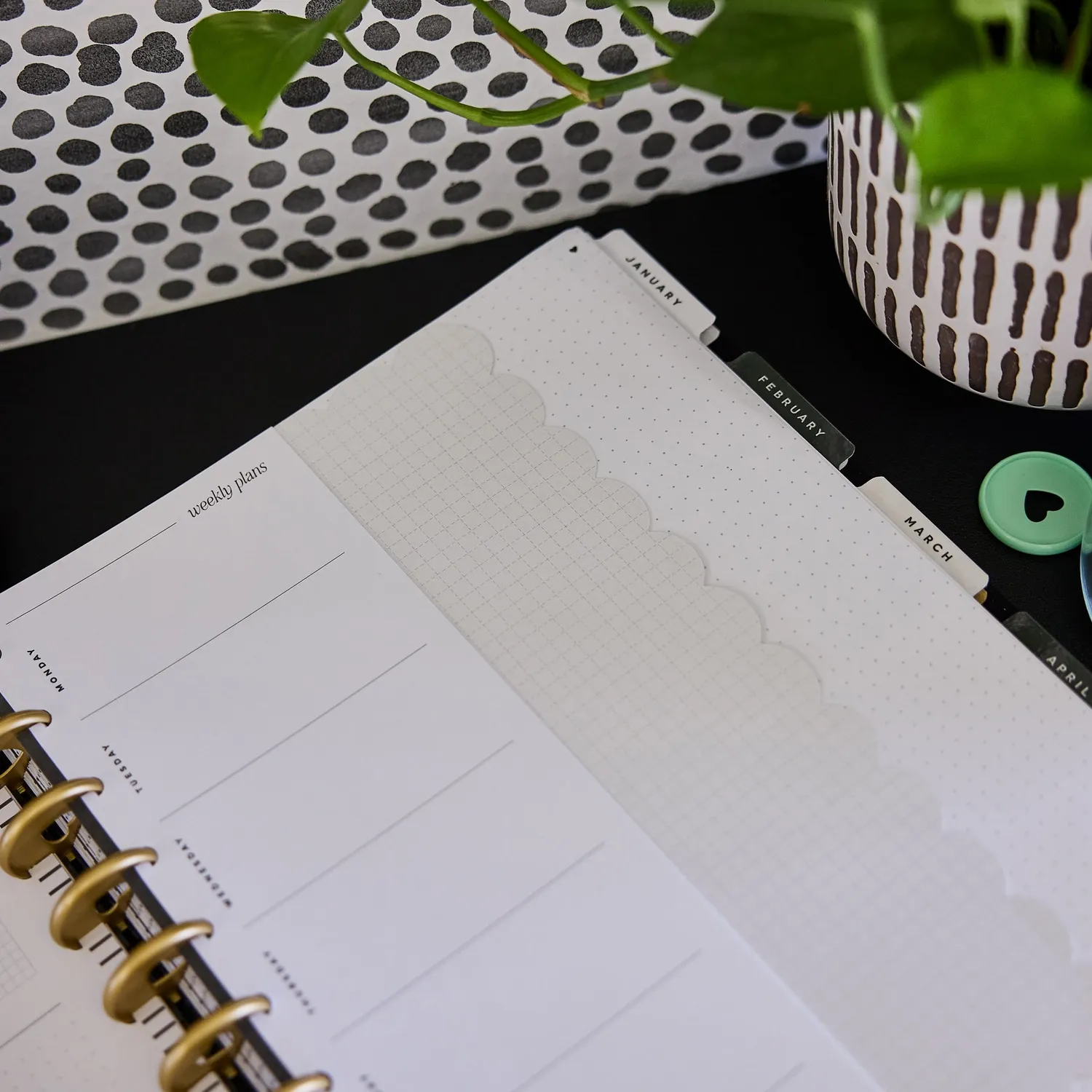 Happy Planner Love L+S recharge papier Big 40 feuilles