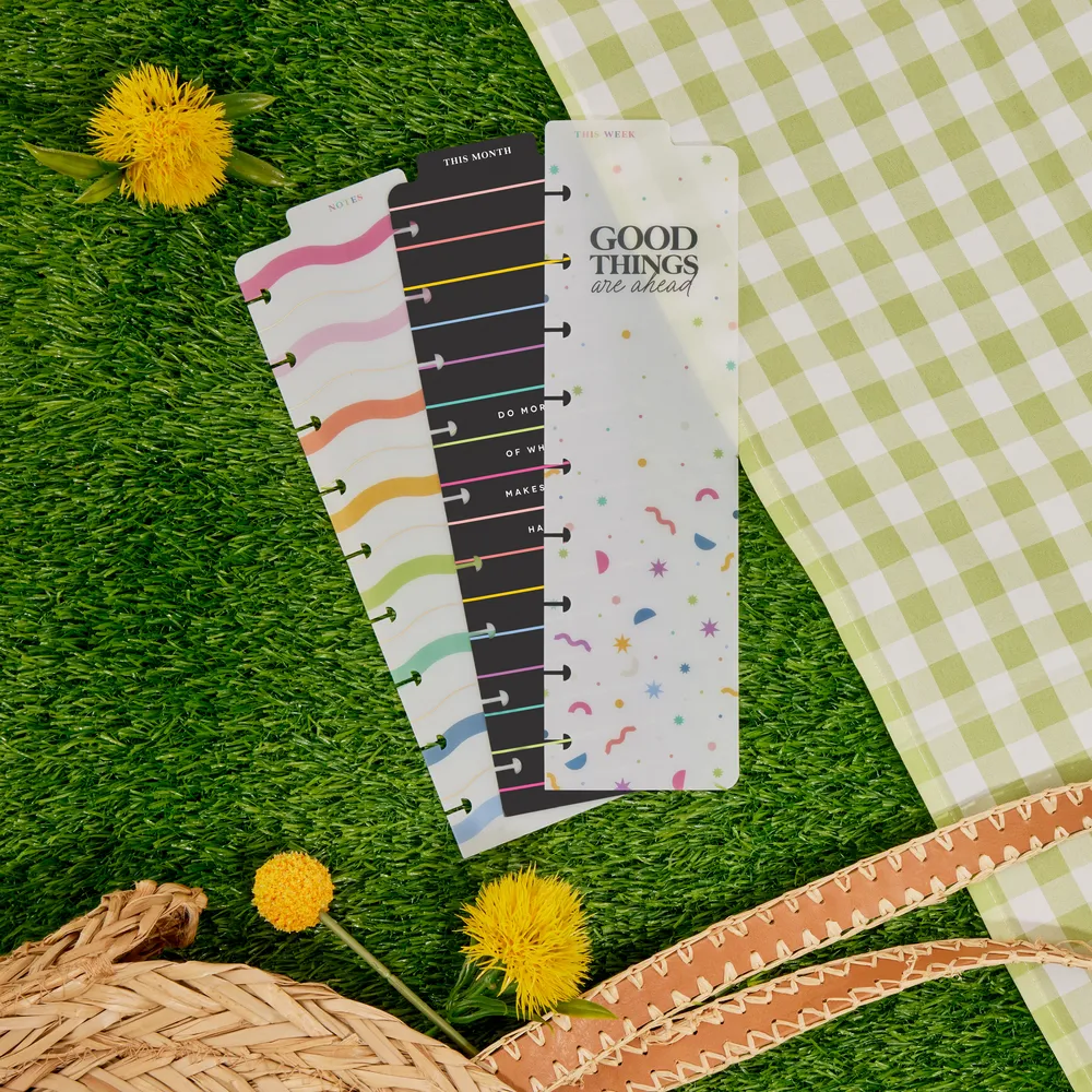 Happy Planner Happy Brights marque-pages Classic lot 3