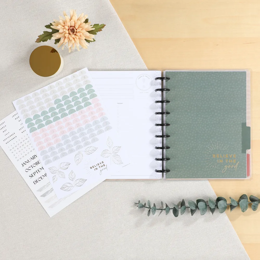 Happy Planner Embrace Your Wild extension journalière classic 4 mois