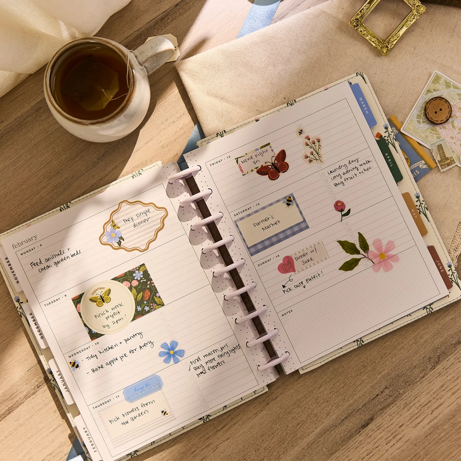 Happy Planner Country Charm Classic agenda 2026-2027 horizontal