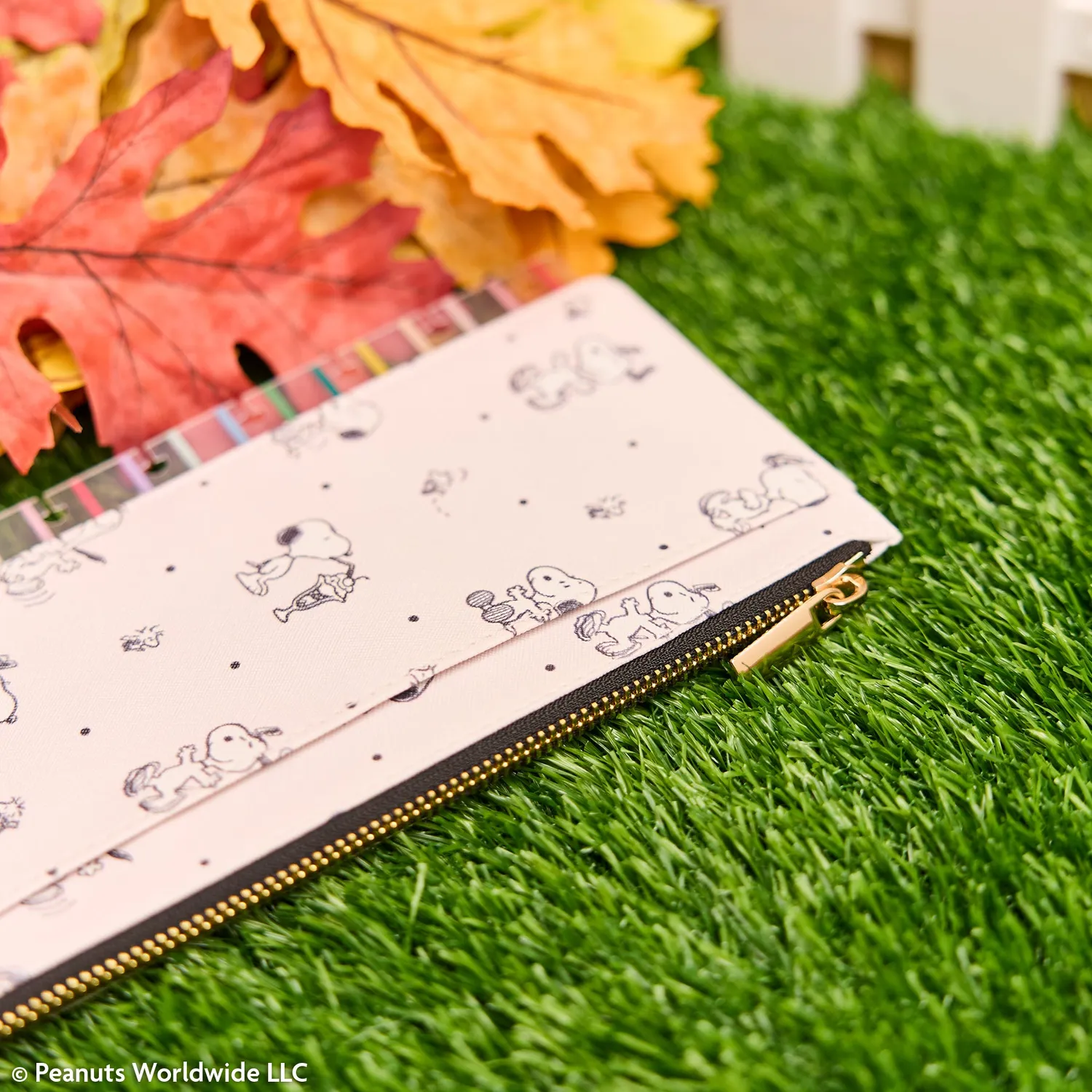 Happy Planner Peanuts Snoopy porte-cartes Classic fermeture