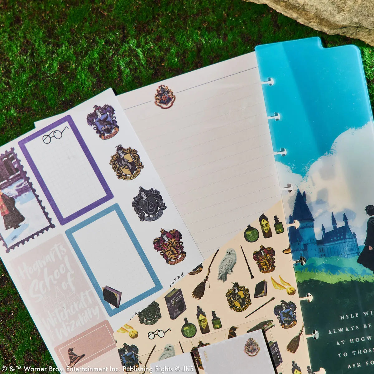Happy Planner Harry Potter Enchanted Grounds pack accessoires Classic