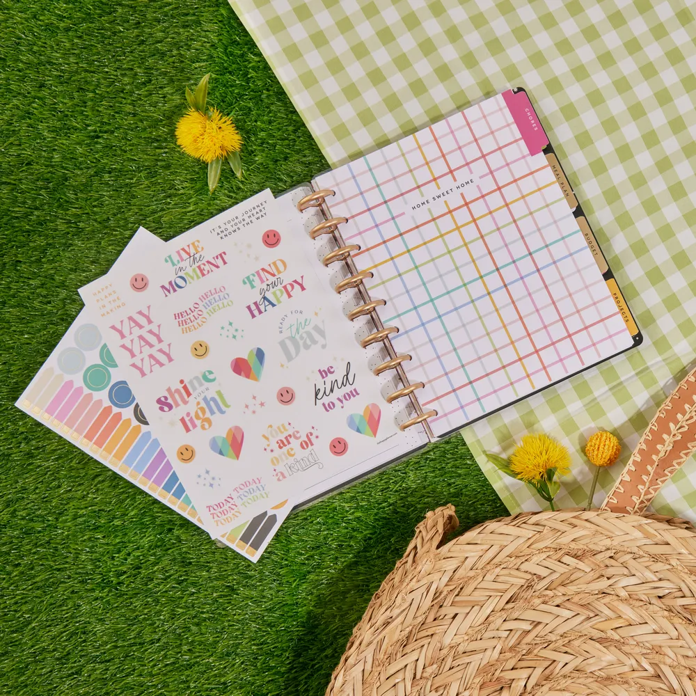 Happy Planner Happy Brights extension maison classic 129 p.