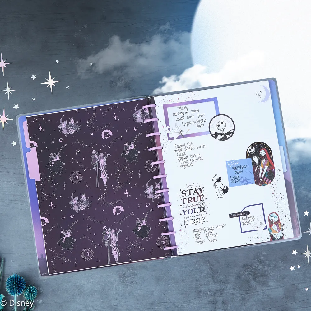 Happy Planner Disney Nightmare Before Christmas carnet Big 60 feuilles