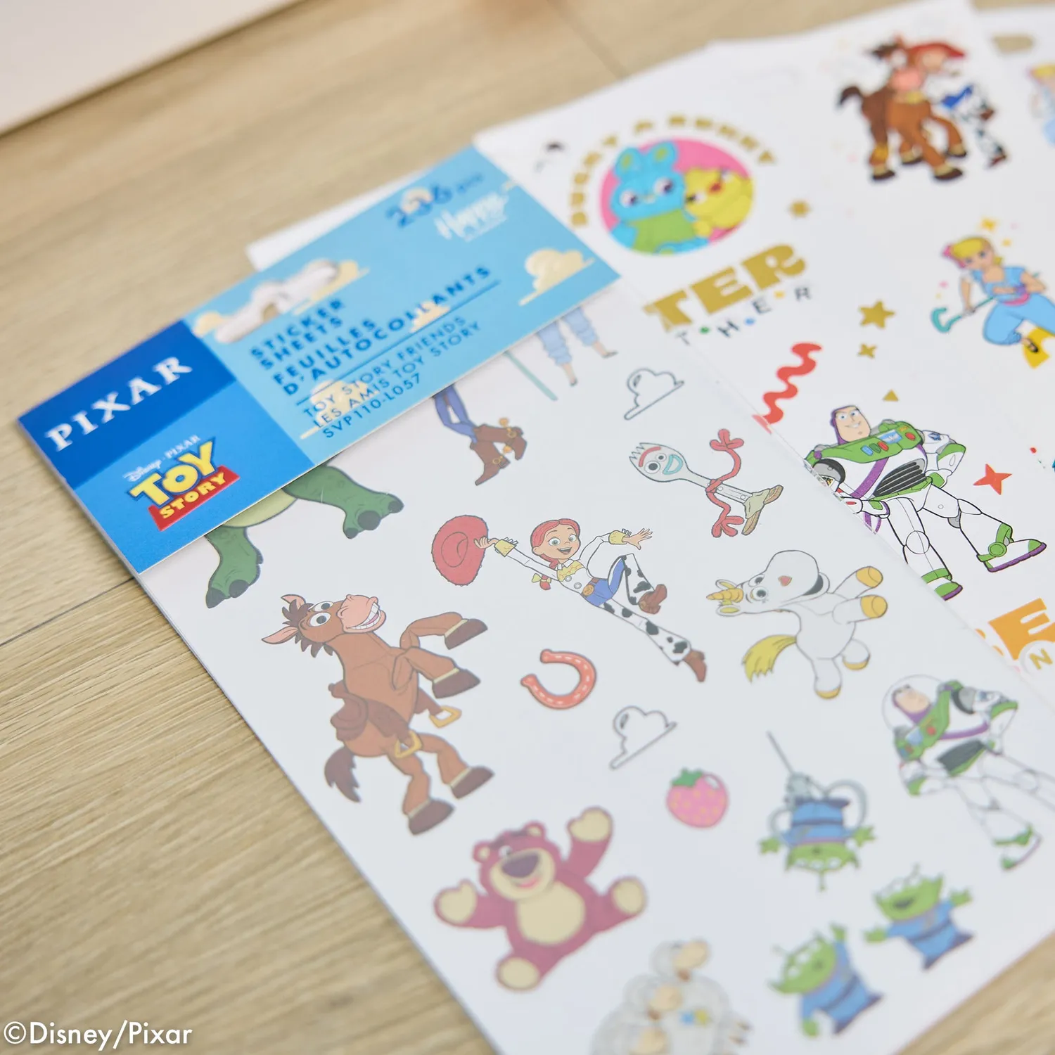 Happy Planner Toy Story Friends planches stickers 10 feuilles