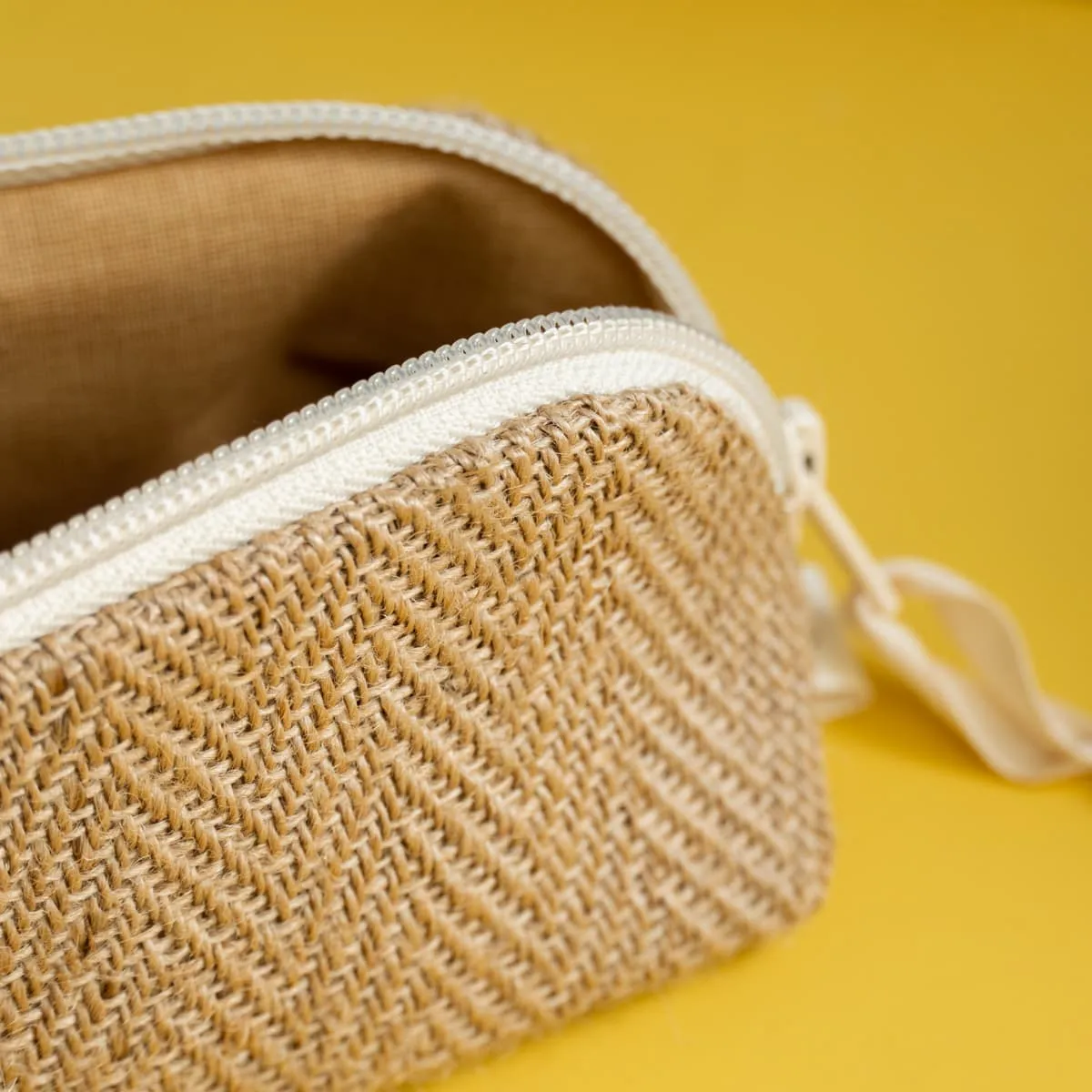 My365 trousse en toile de jute naturelle