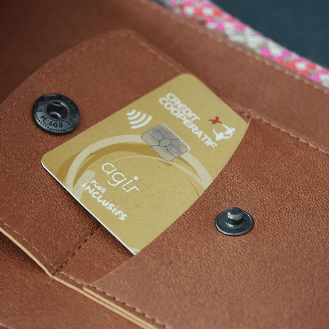 My365 pochette portefeuille smartphone végane