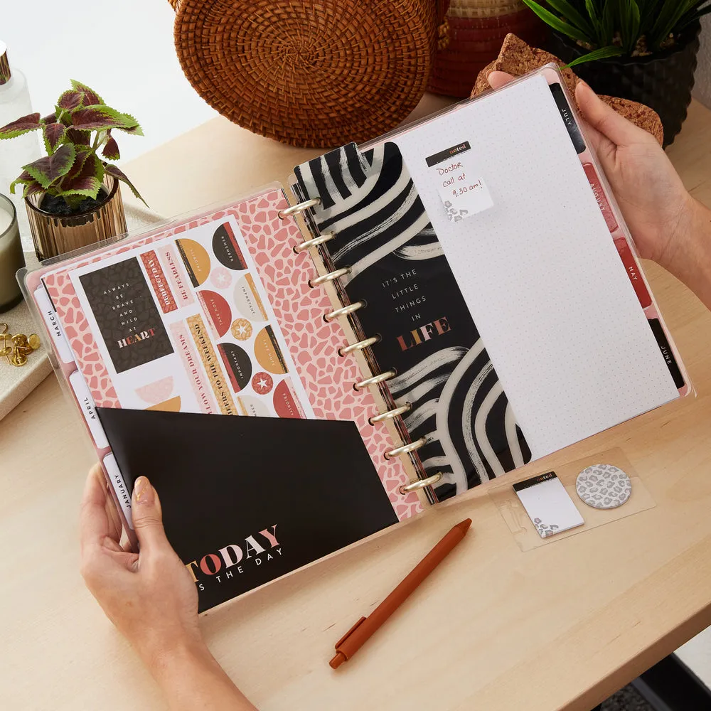 Happy Planner Modern Wild Classic pack accessoires animaux