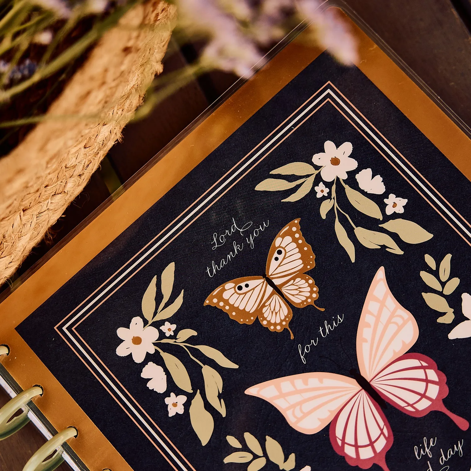Happy Planner Wildflower Daydream agenda Big Faith 2027 12 mois