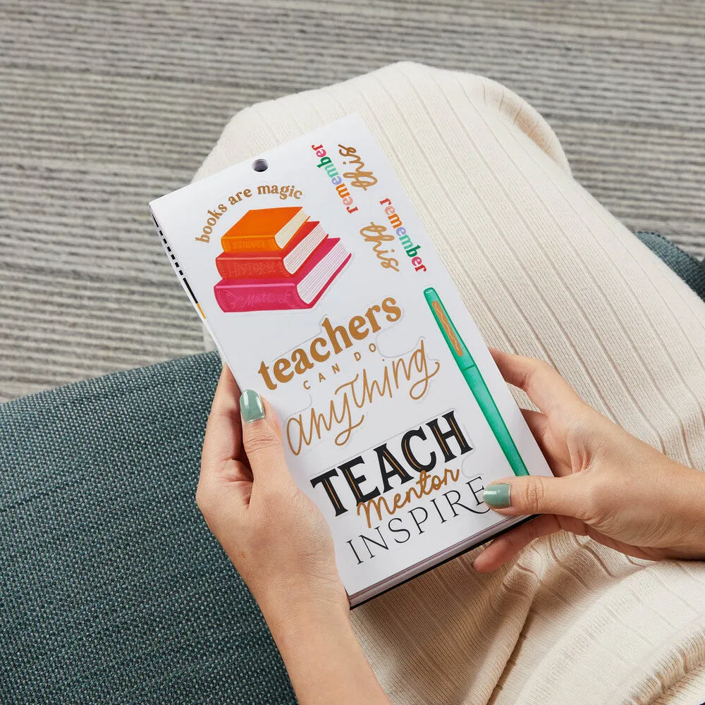 Happy Planner Groovy Day Teacher stickers Big 779 professeur