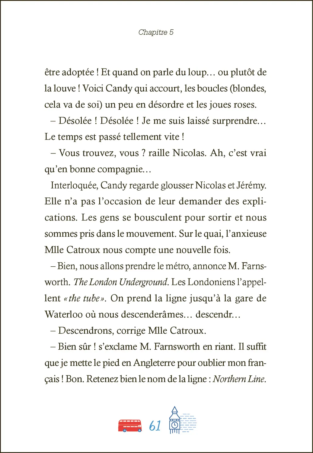 Moi Pénélope Tome 5 Do you speak français roman