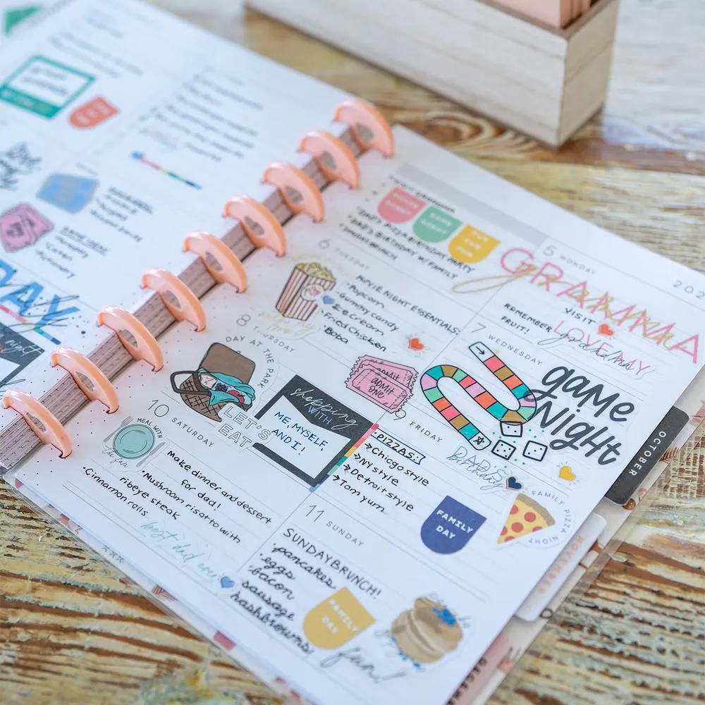 Happy Planner Value Pack Stickers Family autocollants 631 famille