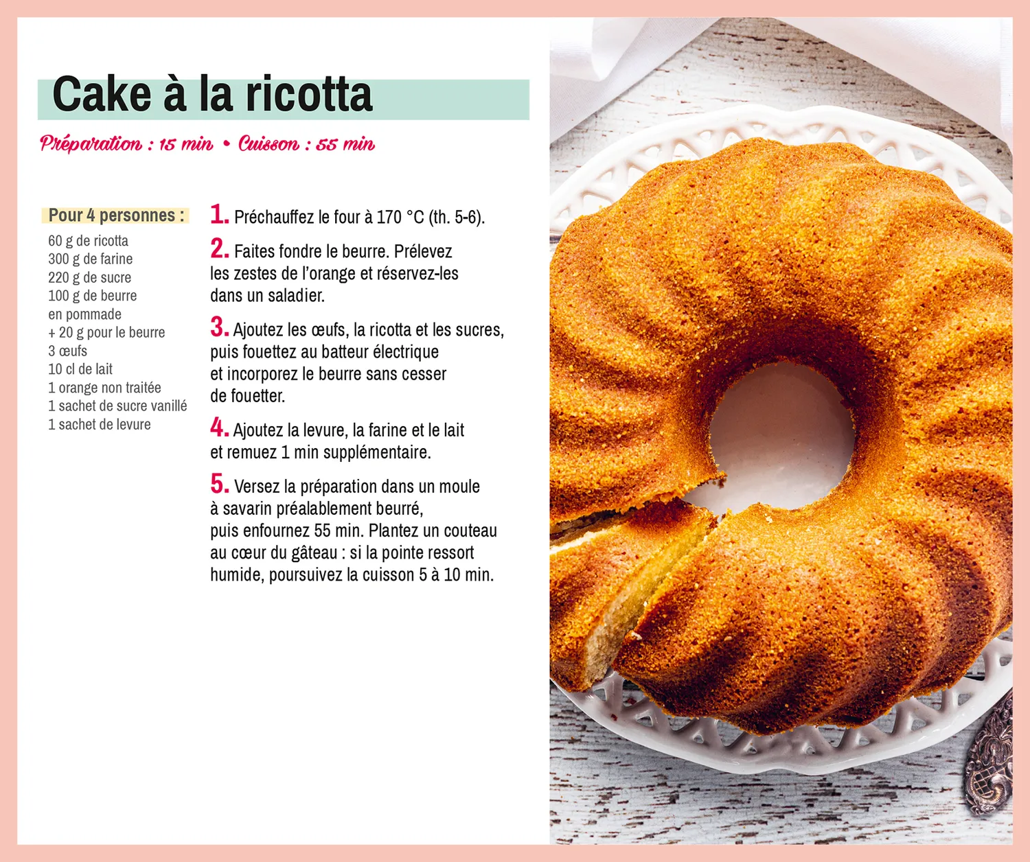 Mini Frigobloc Hebdomadaire 2025 Recettes calendrier aimanté