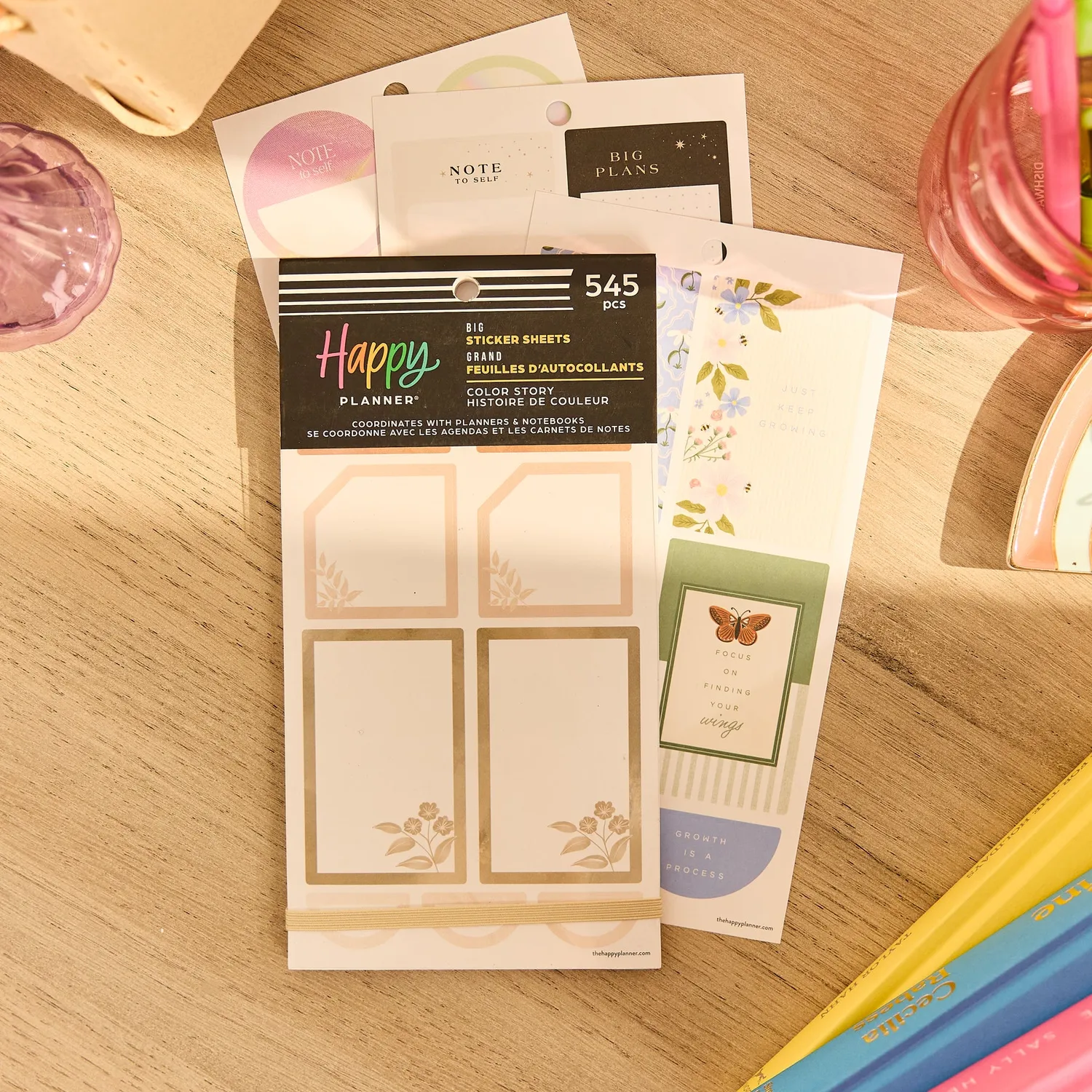 Happy Planner Color Story Big stickers value pack 30 feuilles