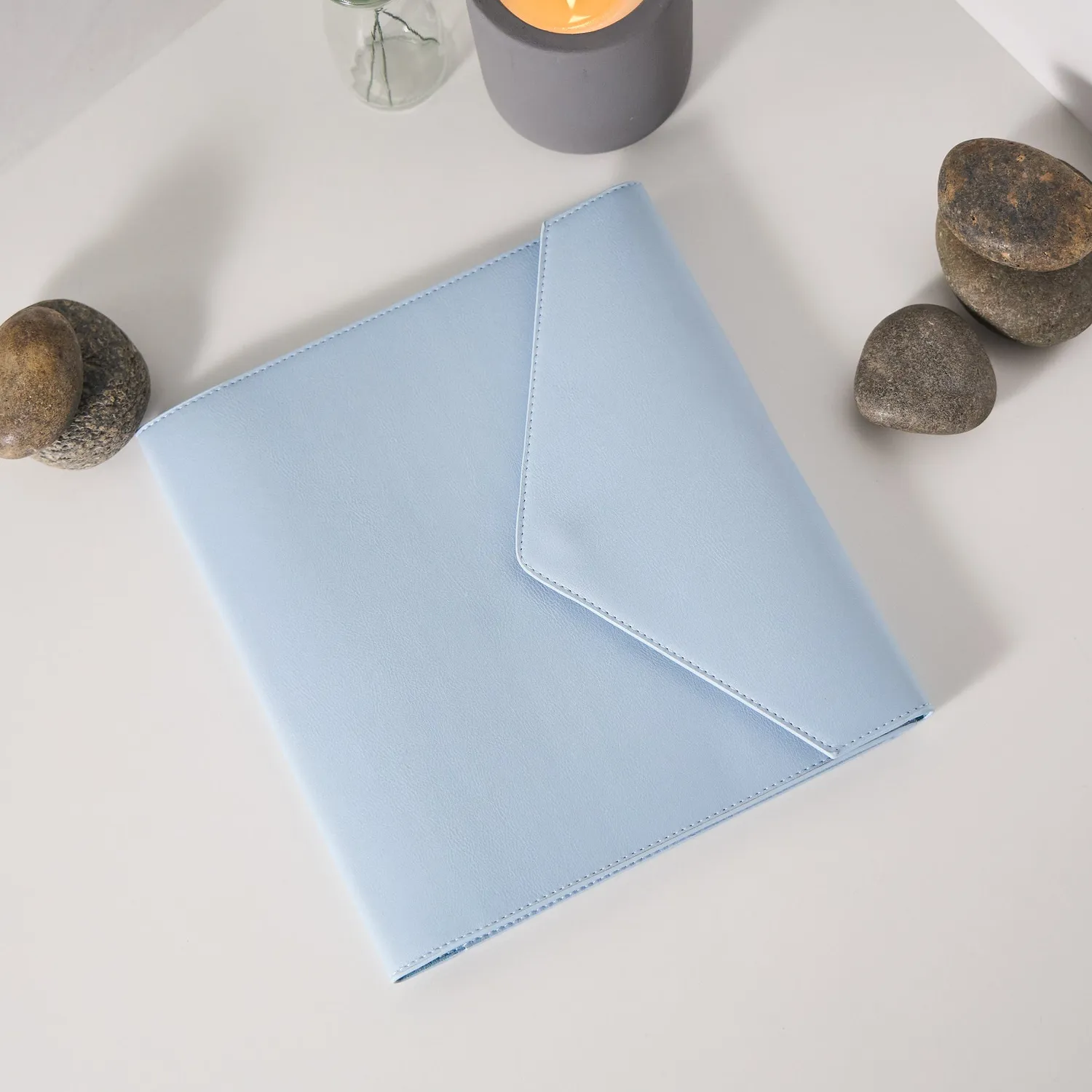 Happy Planner Cornflower housse agenda cuir vegan Classic