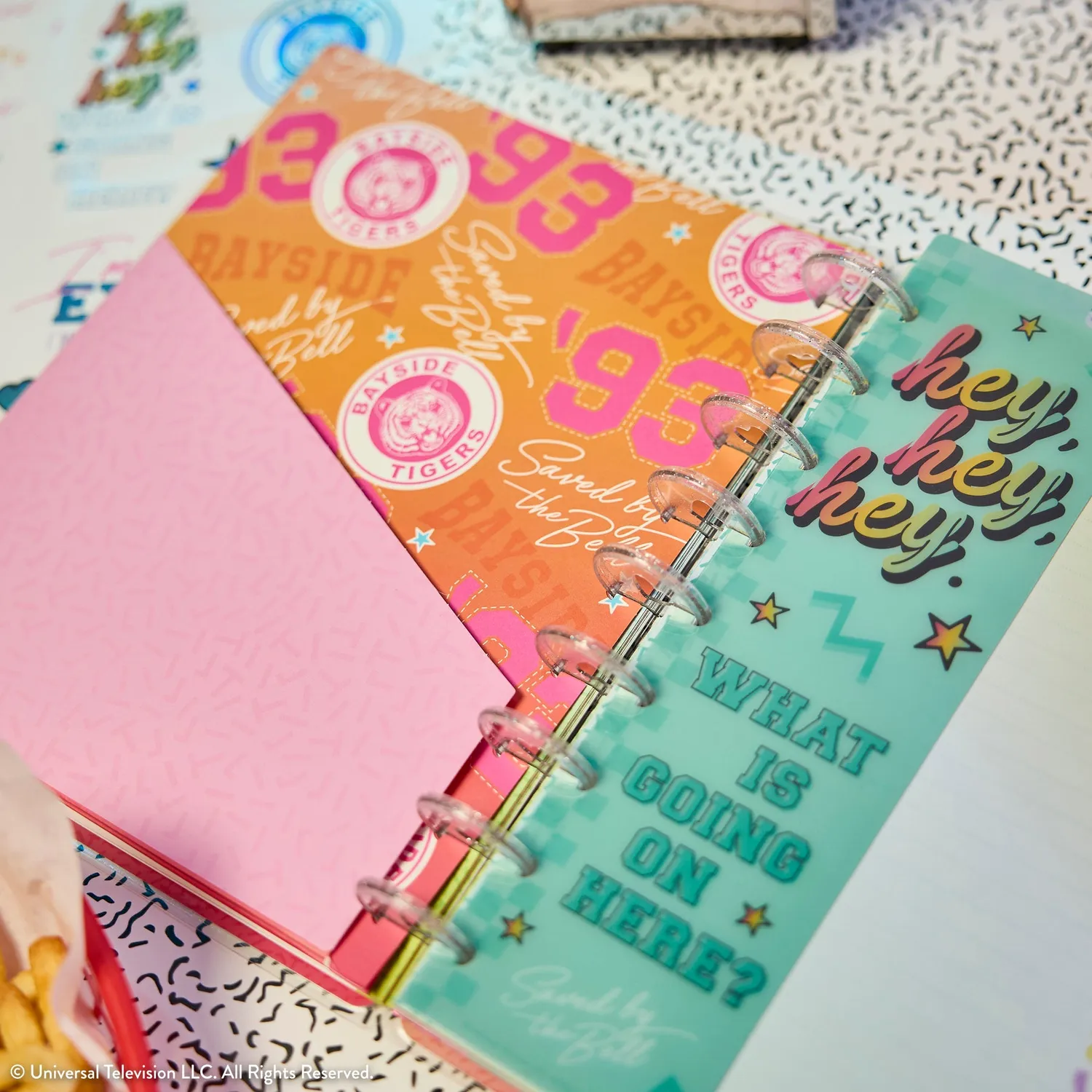Happy Planner Saved by the Bell Classic pack accessoires rétro