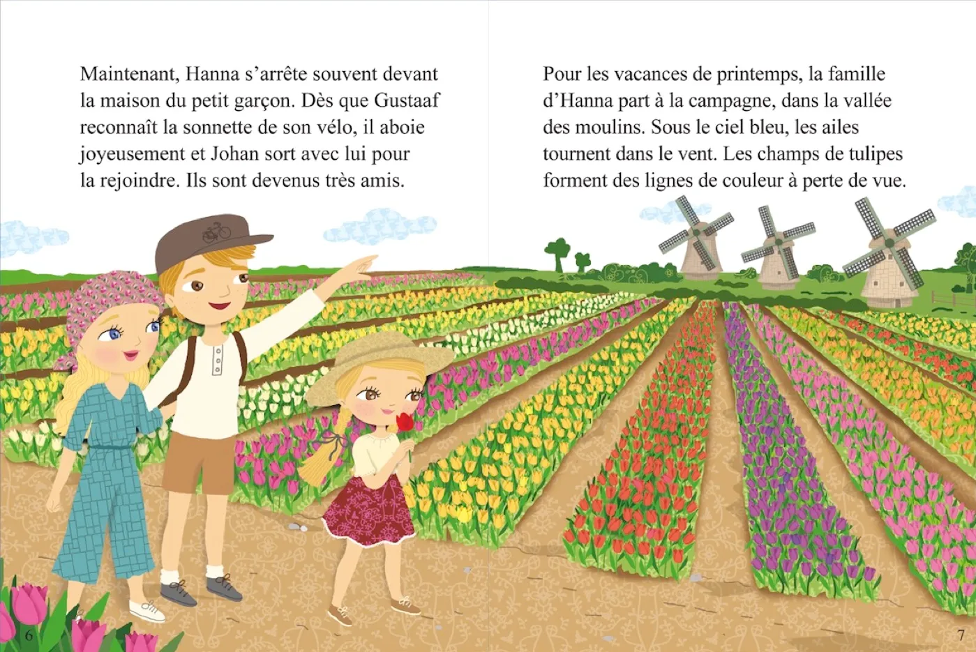 Minimiki Hannah et la tulipe noire Tome 29 livre dès 6 ans
