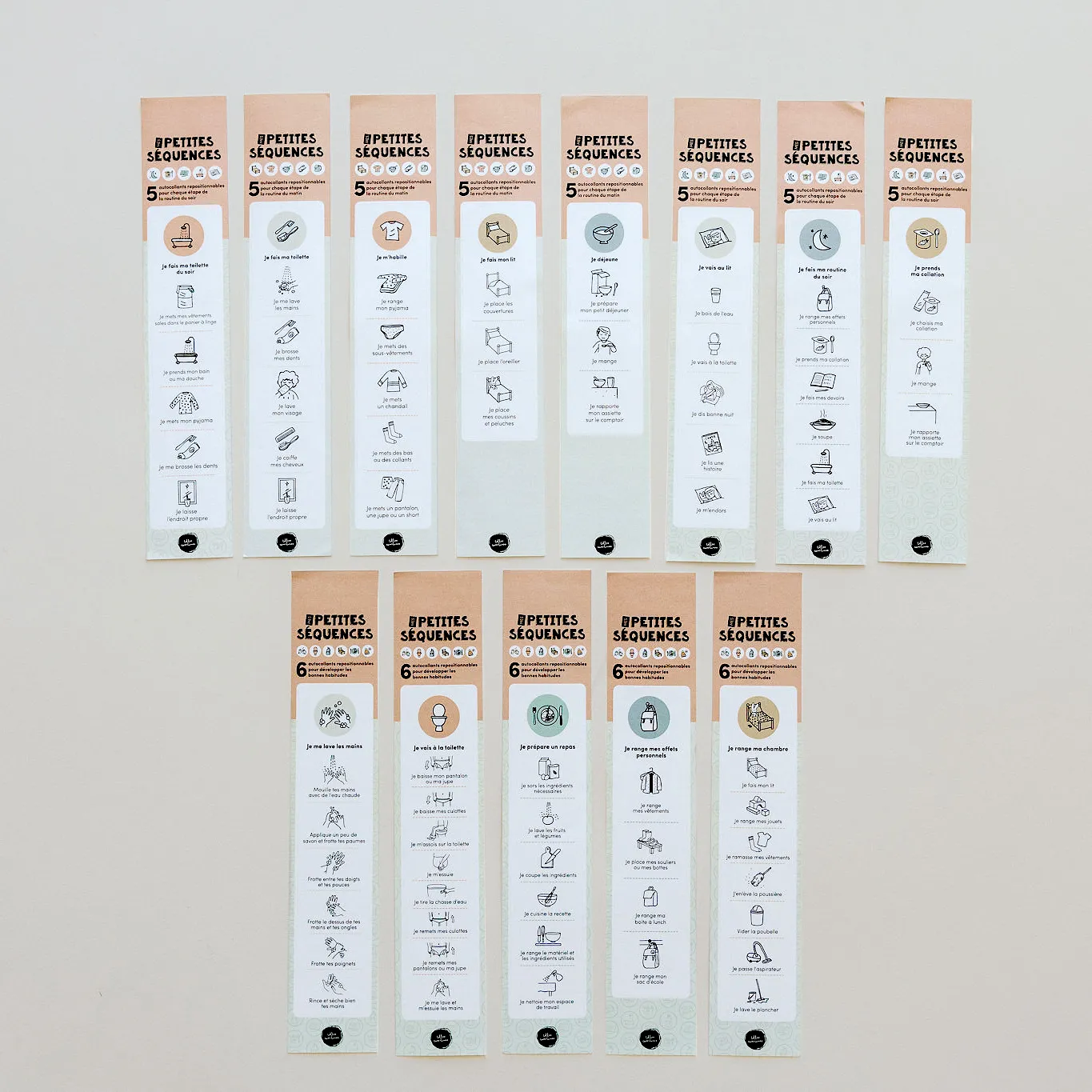 Les Belles Combines Mon ensemble routine coffret magnétique 70