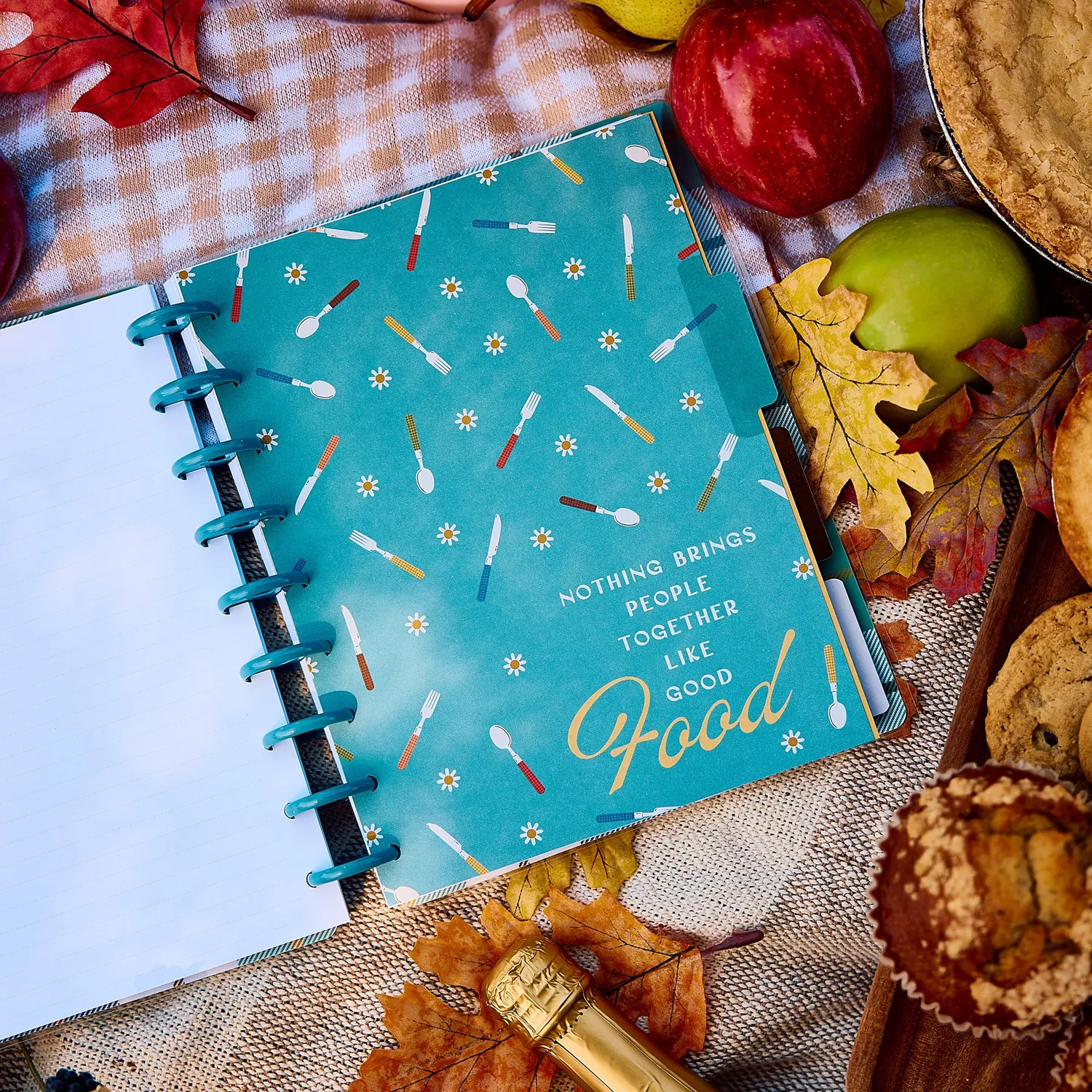 Me & my big ideas Fall Picnic journal recettes Classic 80 feuilles