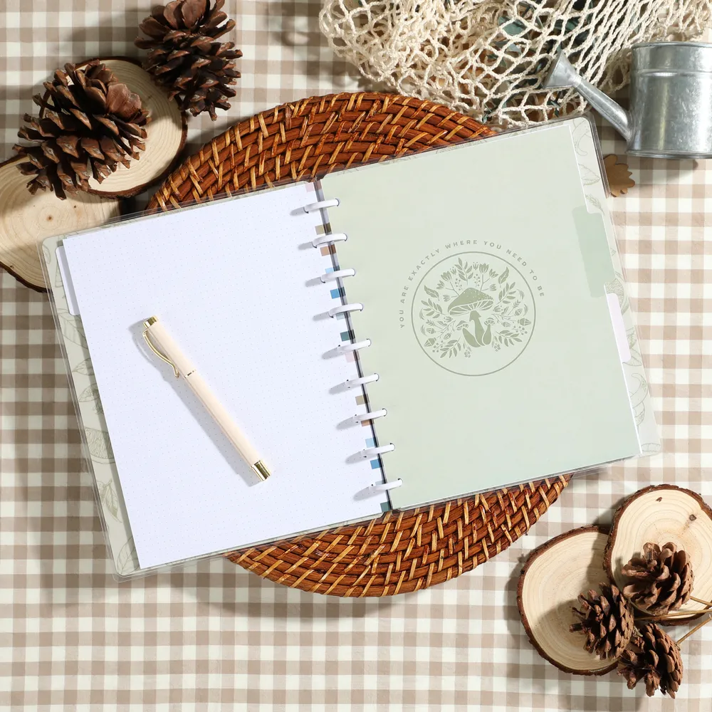 Happy Planner Woodland Charm carnet Classic 60 feuilles pointillés