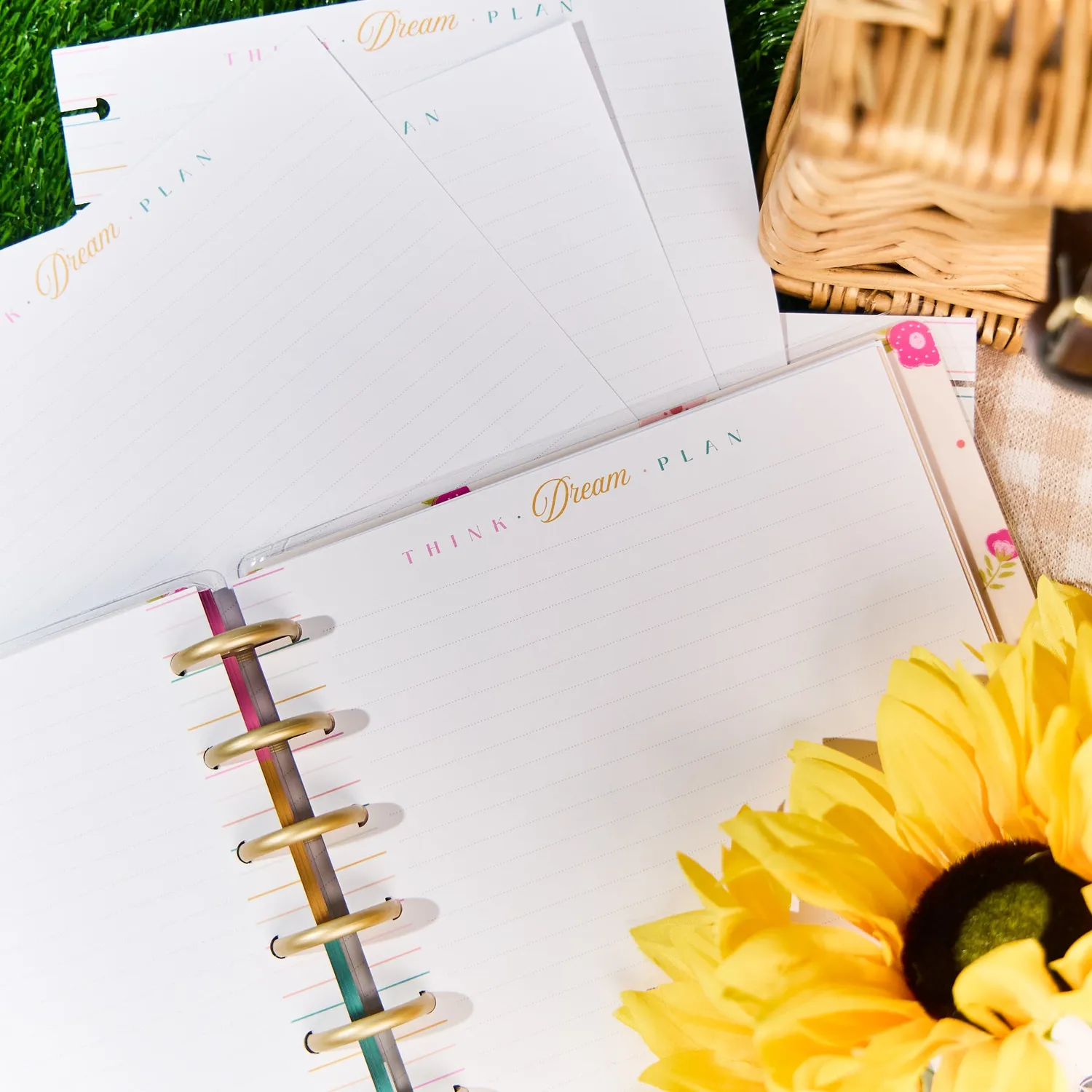 Happy Planner Squad Goals recharge checklist Classic 40 feuilles