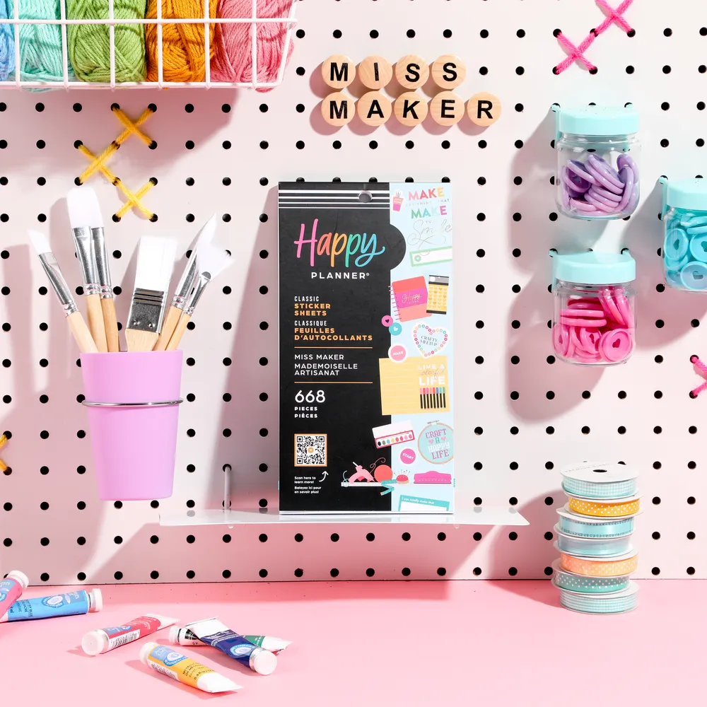 Me & my big ideas Miss Maker stickers value pack 668 loisirs créatifs