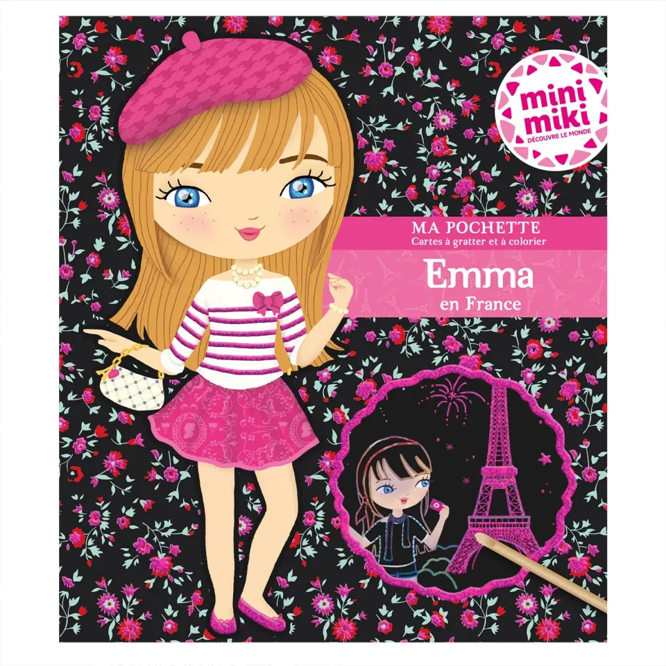 Frigobloc Minimiki Emma en France pochette cartes gratter