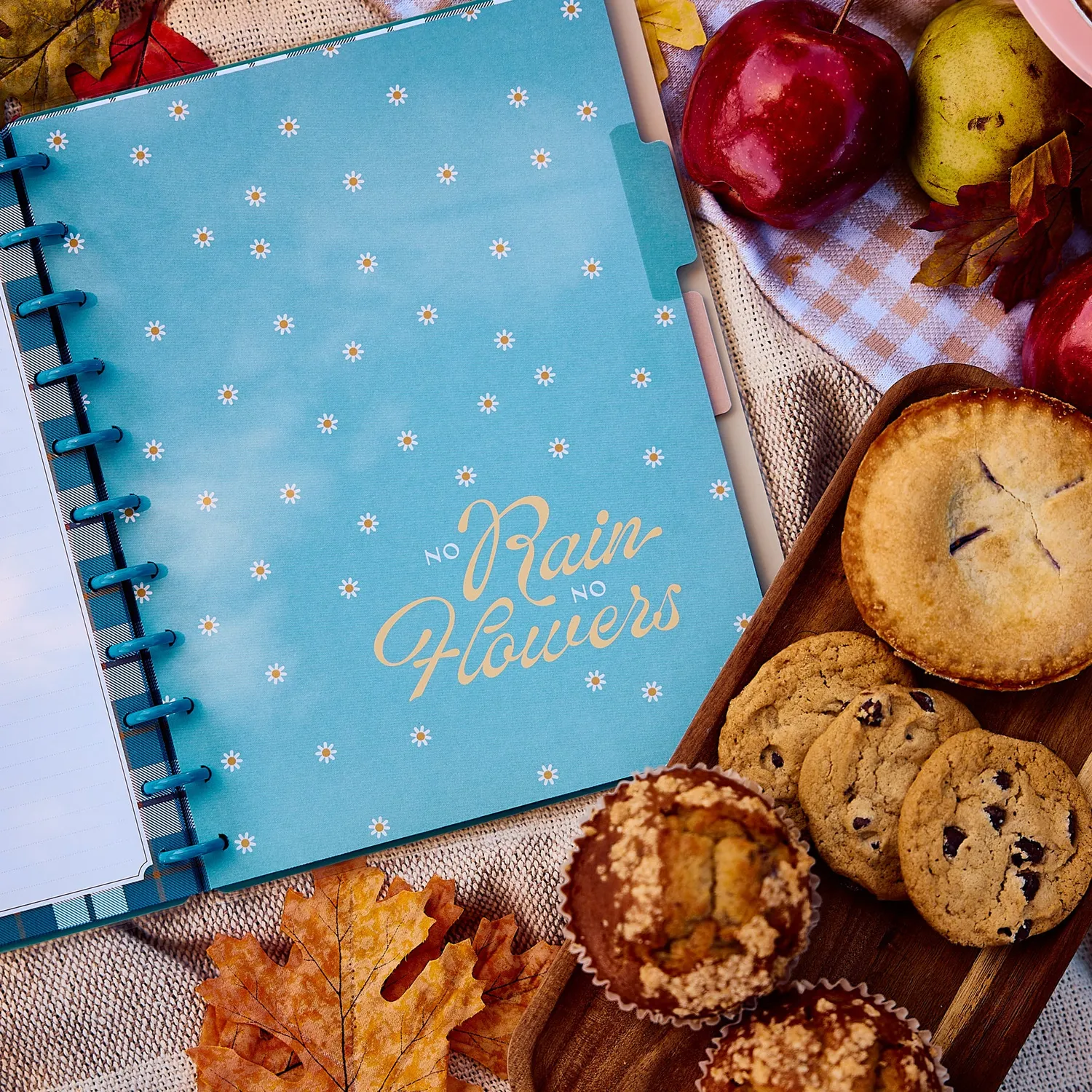 Happy Planner Fall Picnic carnet ligné Big floral 60